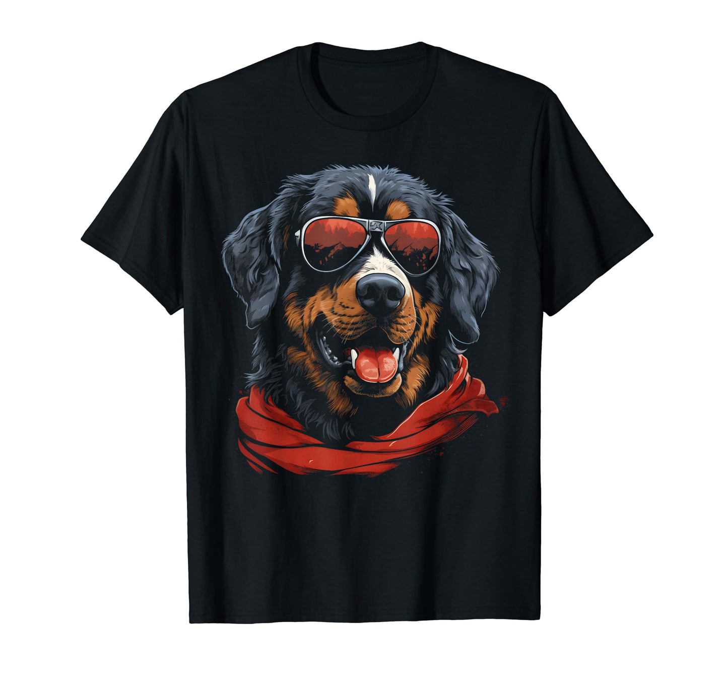 Motorcycle Dad Biker Bernese T-Shirt - Fun Novelty Design Men Women - T-Shirt, Sweatshirt, Hoodie