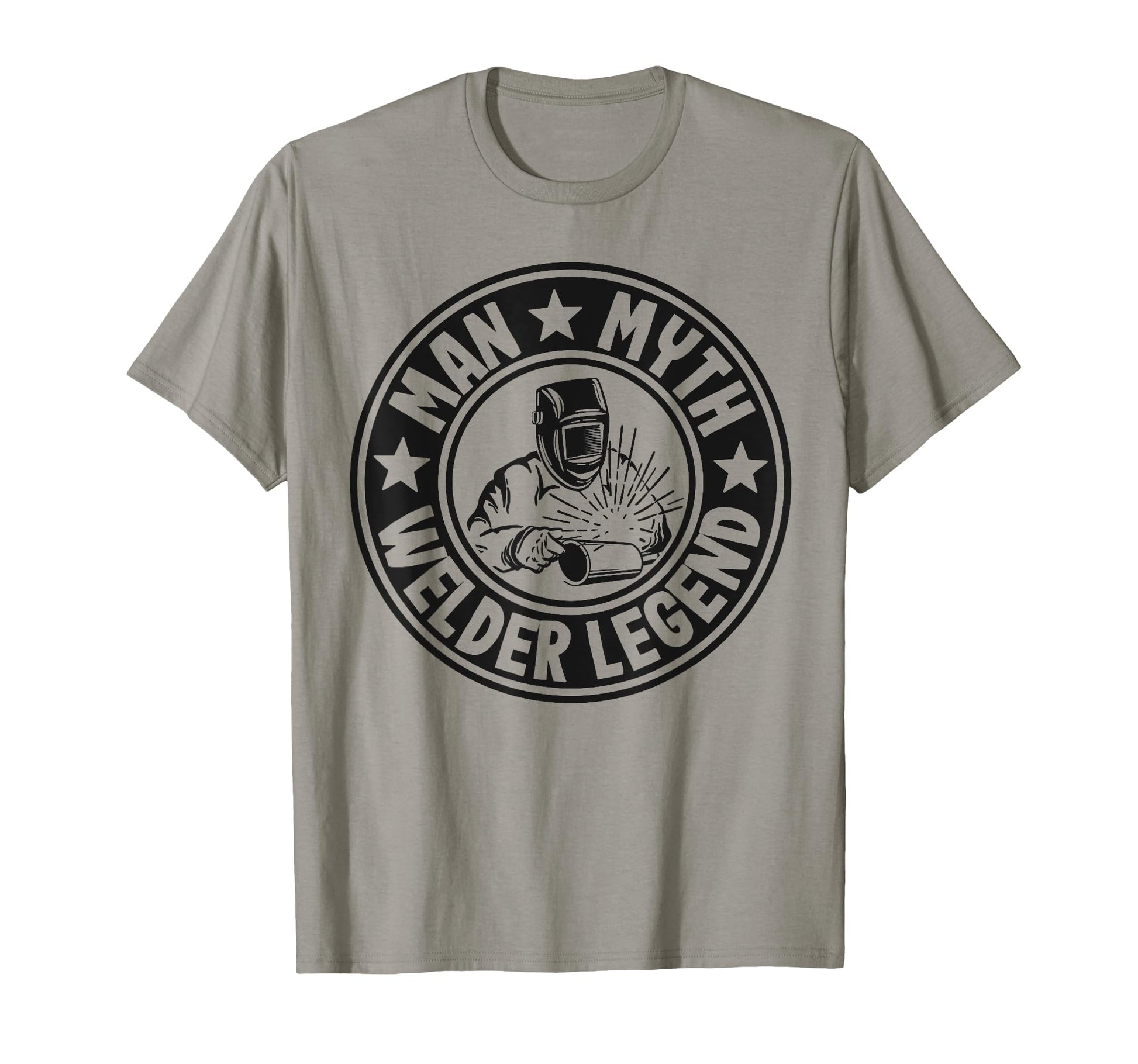 Myth Welder Legend Metal Worker Dad T-Shirt - Trendy Graphic Men Women - T-Shirt, Sweatshirt, Hoodie