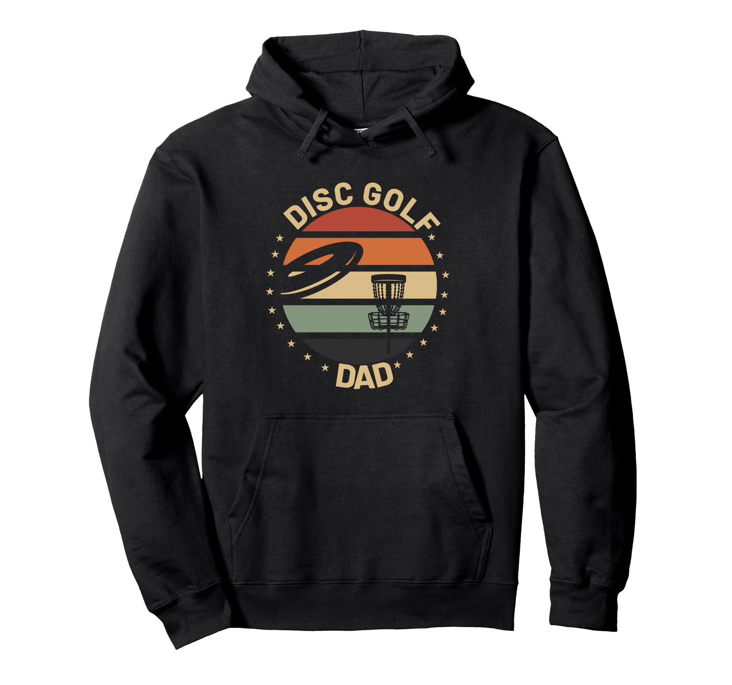 Disc Golf Dad Disc Golfing Frolf Hoodie - Streetwear Style for Adults - T-Shirt, Sweatshirt, Hoodie