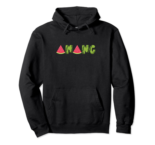 Amang Watermelon Funny Summer Fruit Dad Hoodie - Aesthetic Graphic Unisex - T-Shirt, Sweatshirt, Hoodie