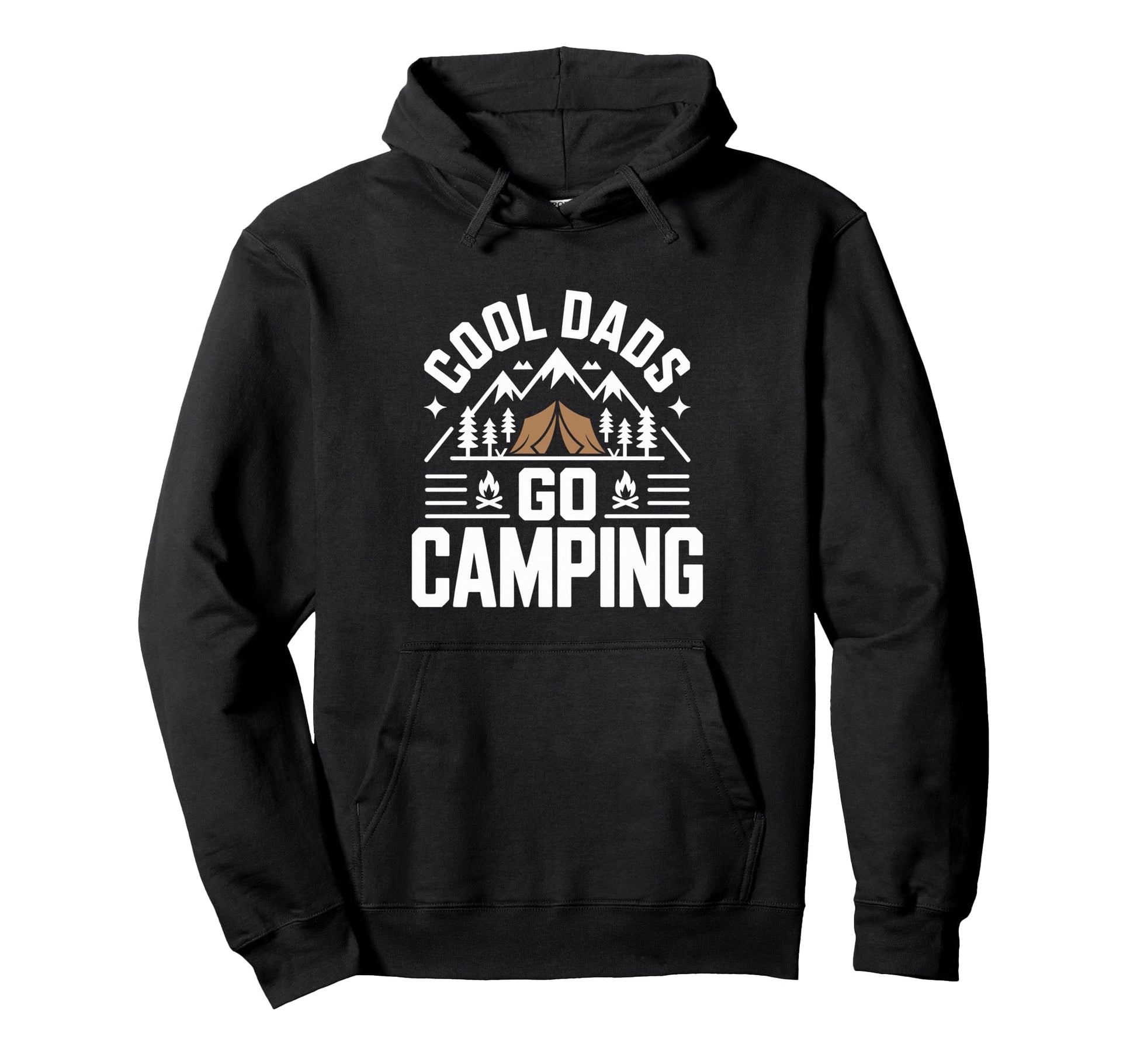 Funny Camping Dad Fathers Day Camper Hoodie - Aesthetic Graphic for Adults - T-Shirt, Sweatshirt, Hoodie