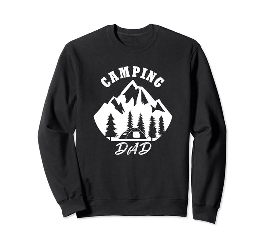 Camping Dad Nature Forest Sweatshirt - Custom Art Print for Adults - T-Shirt, Sweatshirt, Hoodie