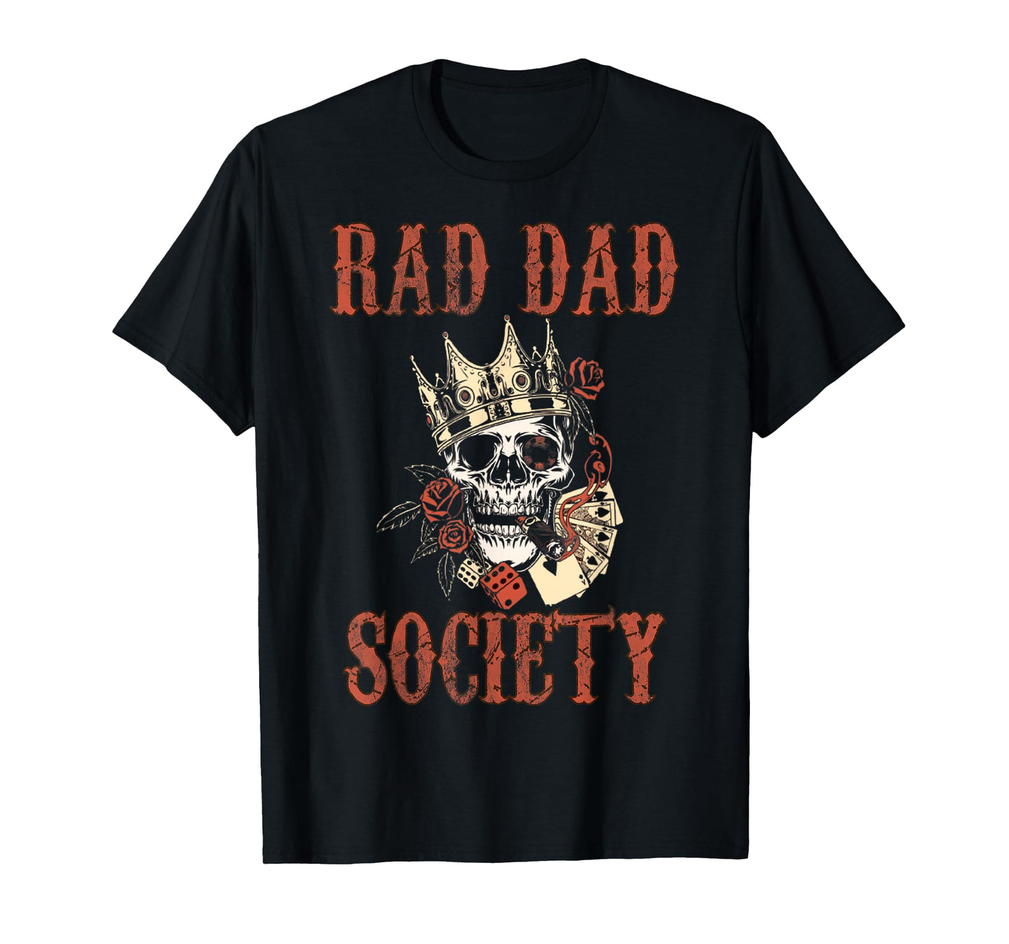Rad Dad Society Fathers Day Husband T-Shirt - Graphic Print Men Women - T-Shirt, Sweatshirt, Hoodie