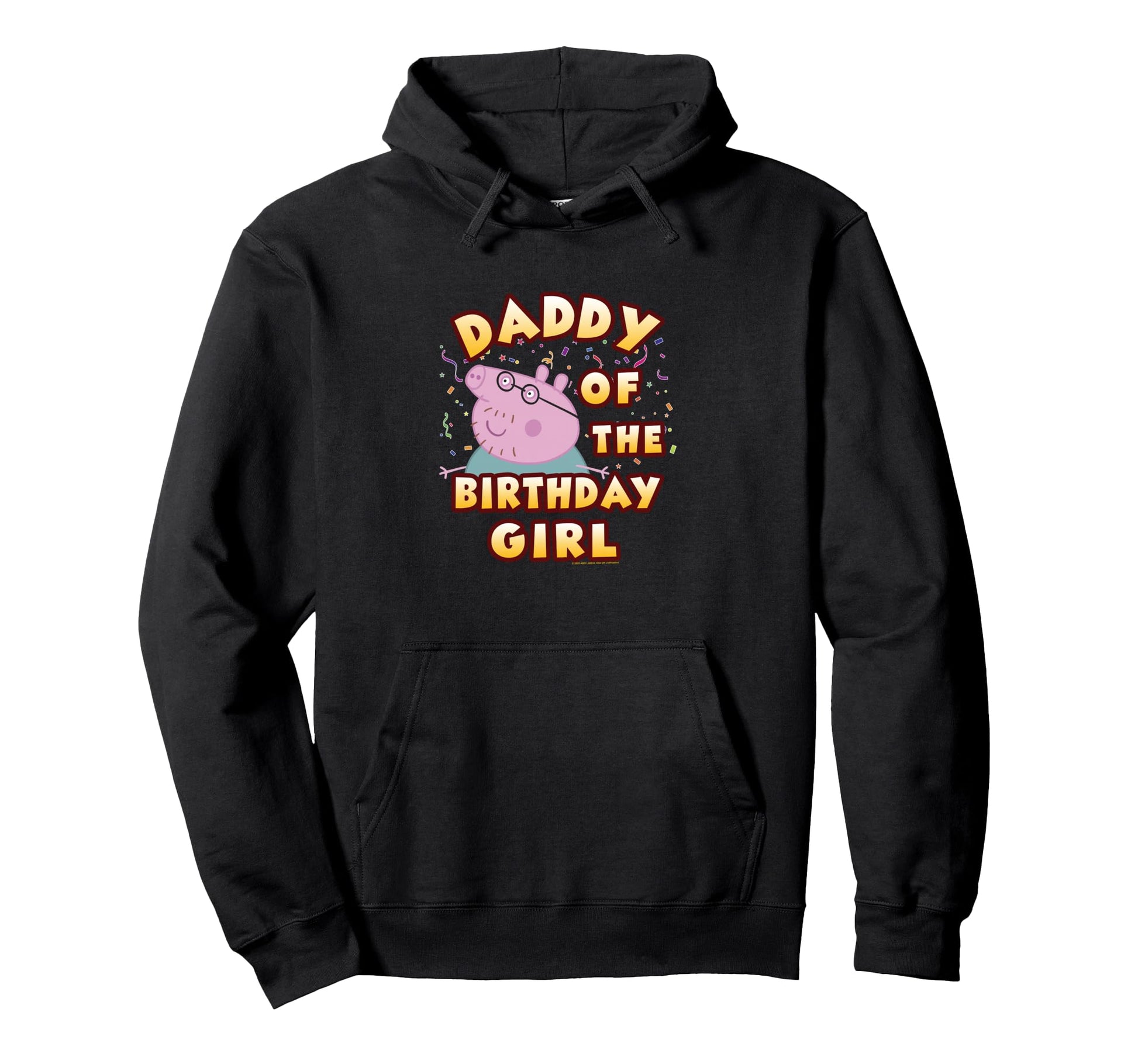 Peppa Pig Daddy Birthday Hoodie - Casual Everyday Wear for Adults - T-Shirt, Sweatshirt, Hoodie