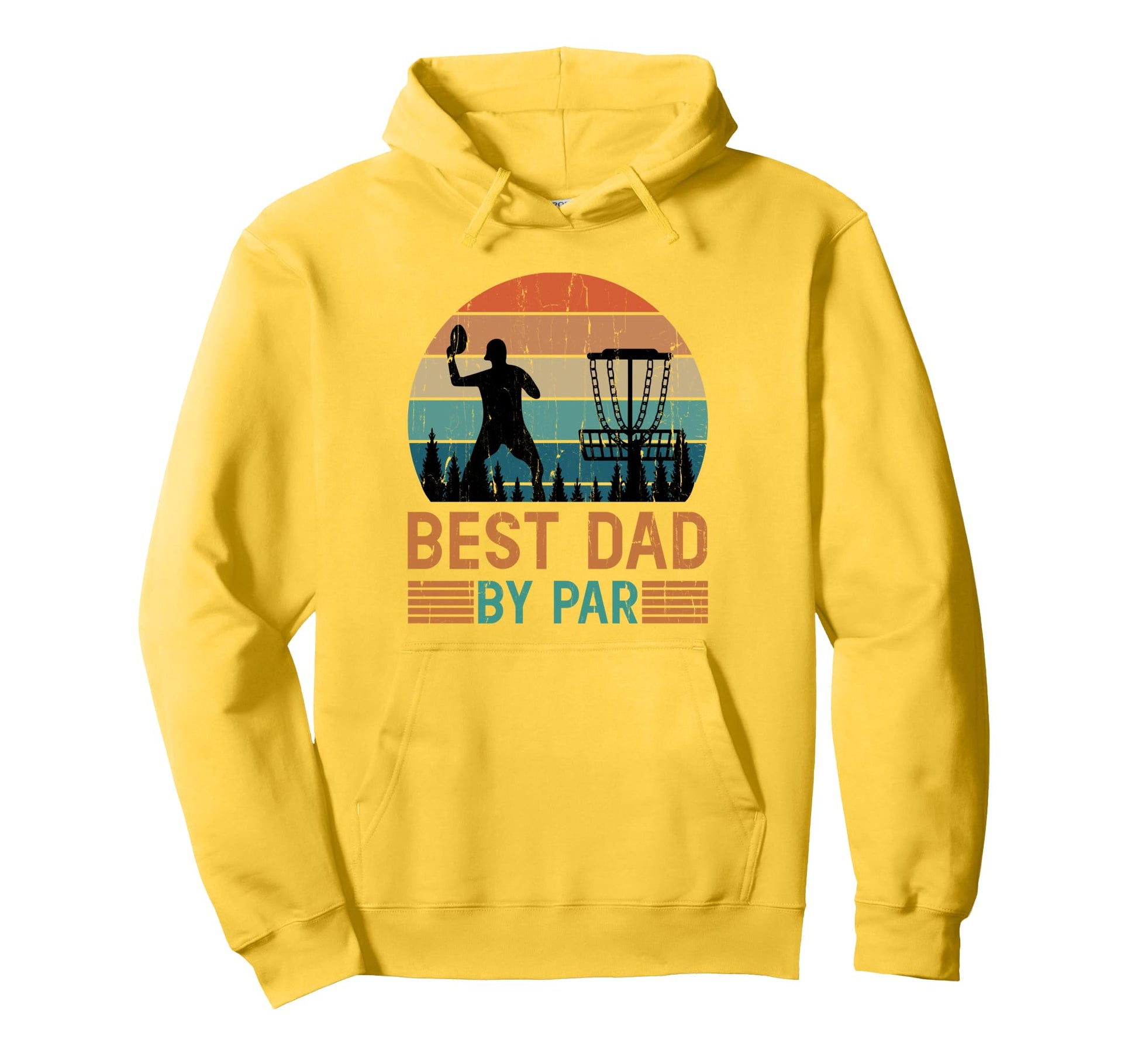 Best Dad Par Disc Golf Dad Fathers Day Hoodie - Custom Art Print Unisex - T-Shirt, Sweatshirt, Hoodie