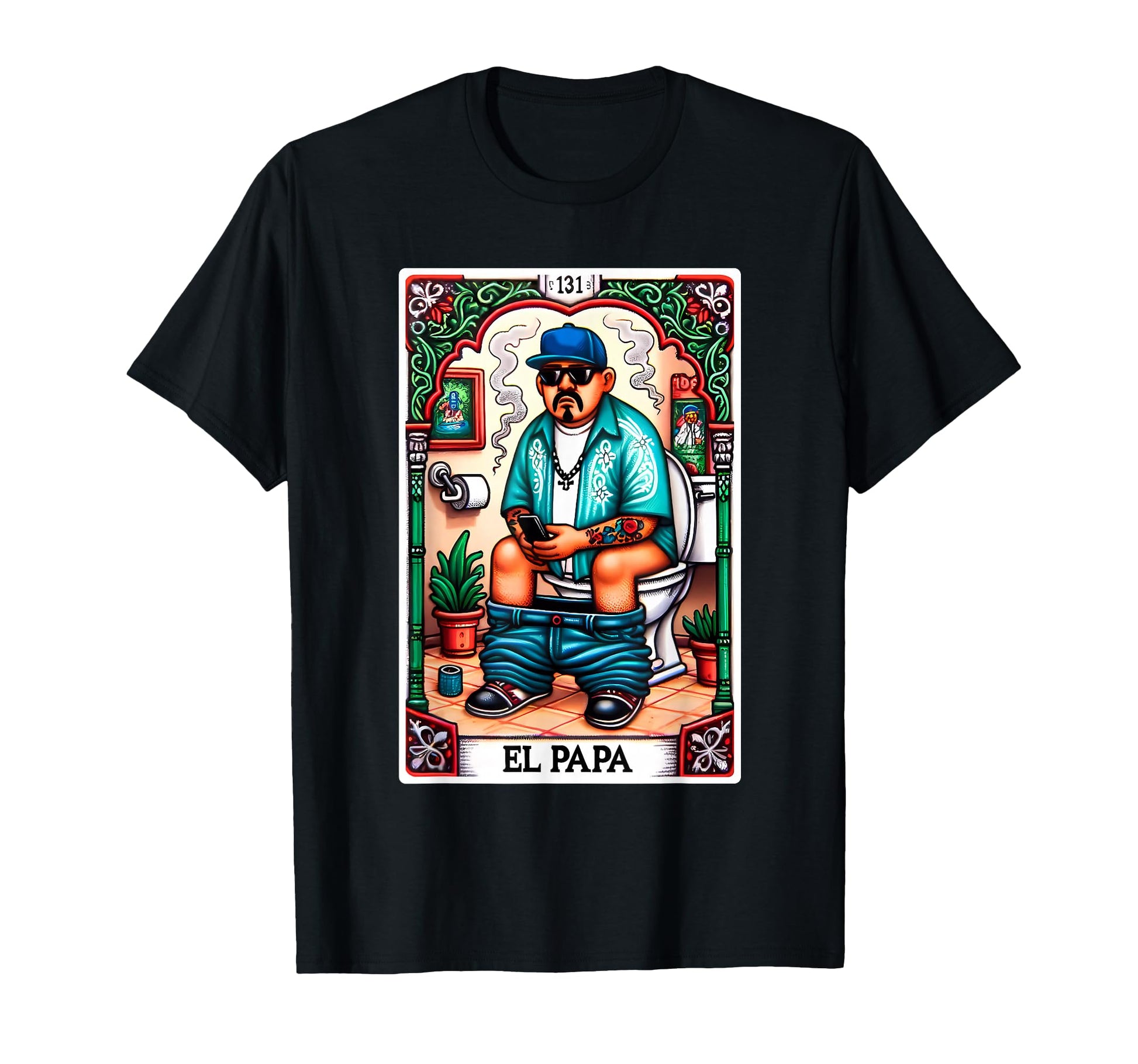 El Papa Latino Tarot Card T-Shirt - Casual Everyday Wear for Adults - T-Shirt, Sweatshirt, Hoodie