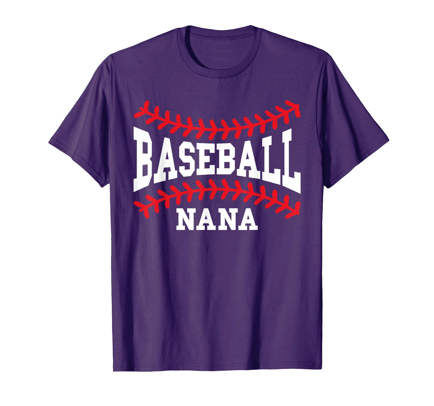 Baseball Nana Laces Little League T-Shirt - Fun Novelty Design for Adults - T-Shirt, Sweatshirt, Hoodie