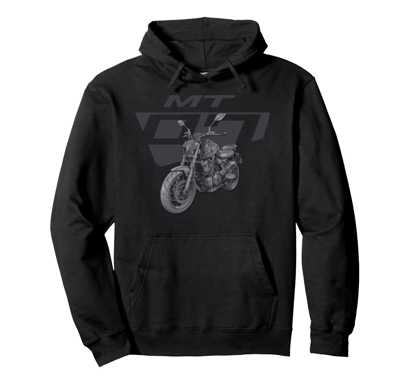 Mt 07 Sport Bike Motorcycle Hoodie - Aesthetic Graphic for Adults - T-Shirt, Sweatshirt, Hoodie