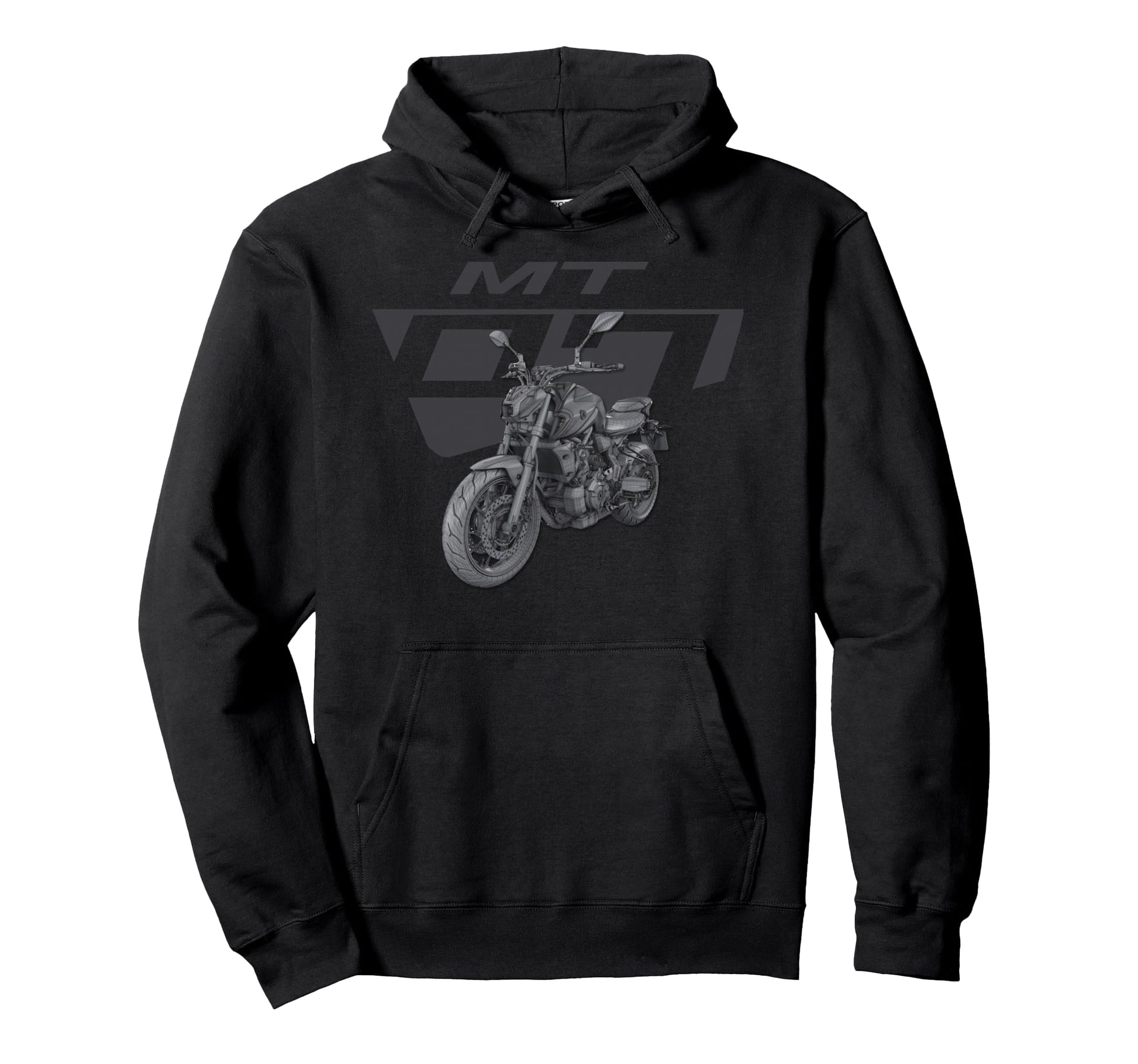 Mt 07 Sport Bike Motorcycle Hoodie - Aesthetic Graphic for Adults - T-Shirt, Sweatshirt, Hoodie