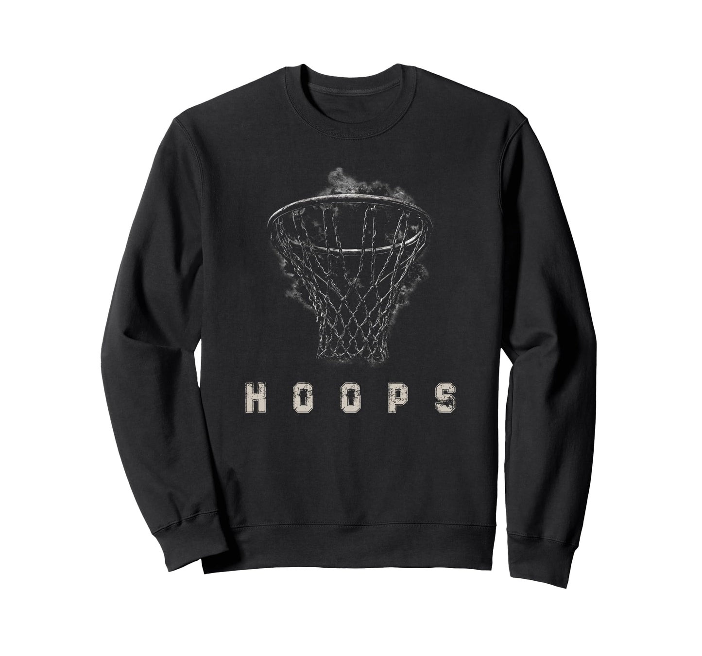 Hoops Basketball Basketball Sweatshirt - Minimalist Print Unisex - T-Shirt, Sweatshirt, Hoodie