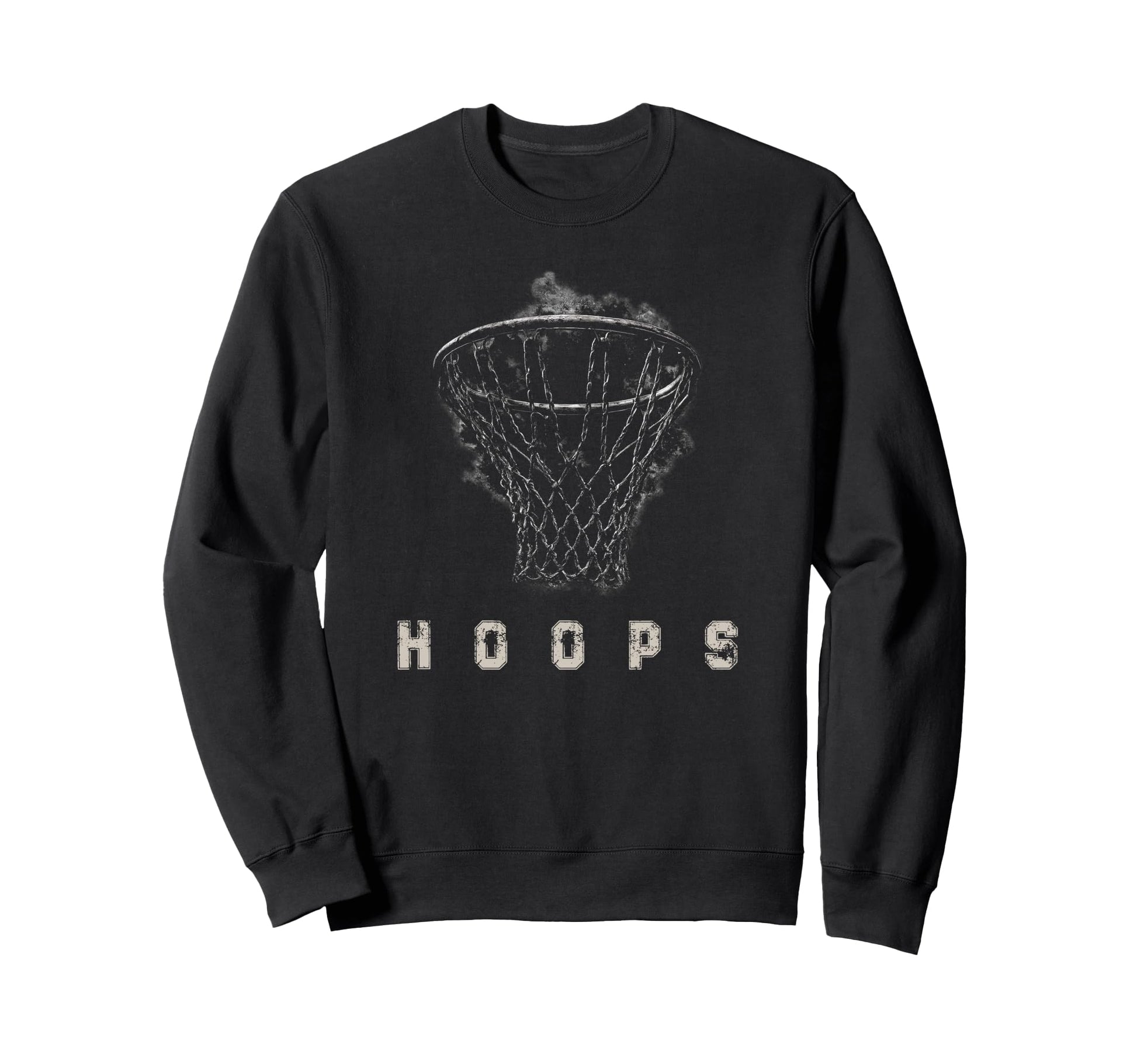 Hoops Basketball Basketball Sweatshirt - Minimalist Print Unisex - T-Shirt, Sweatshirt, Hoodie