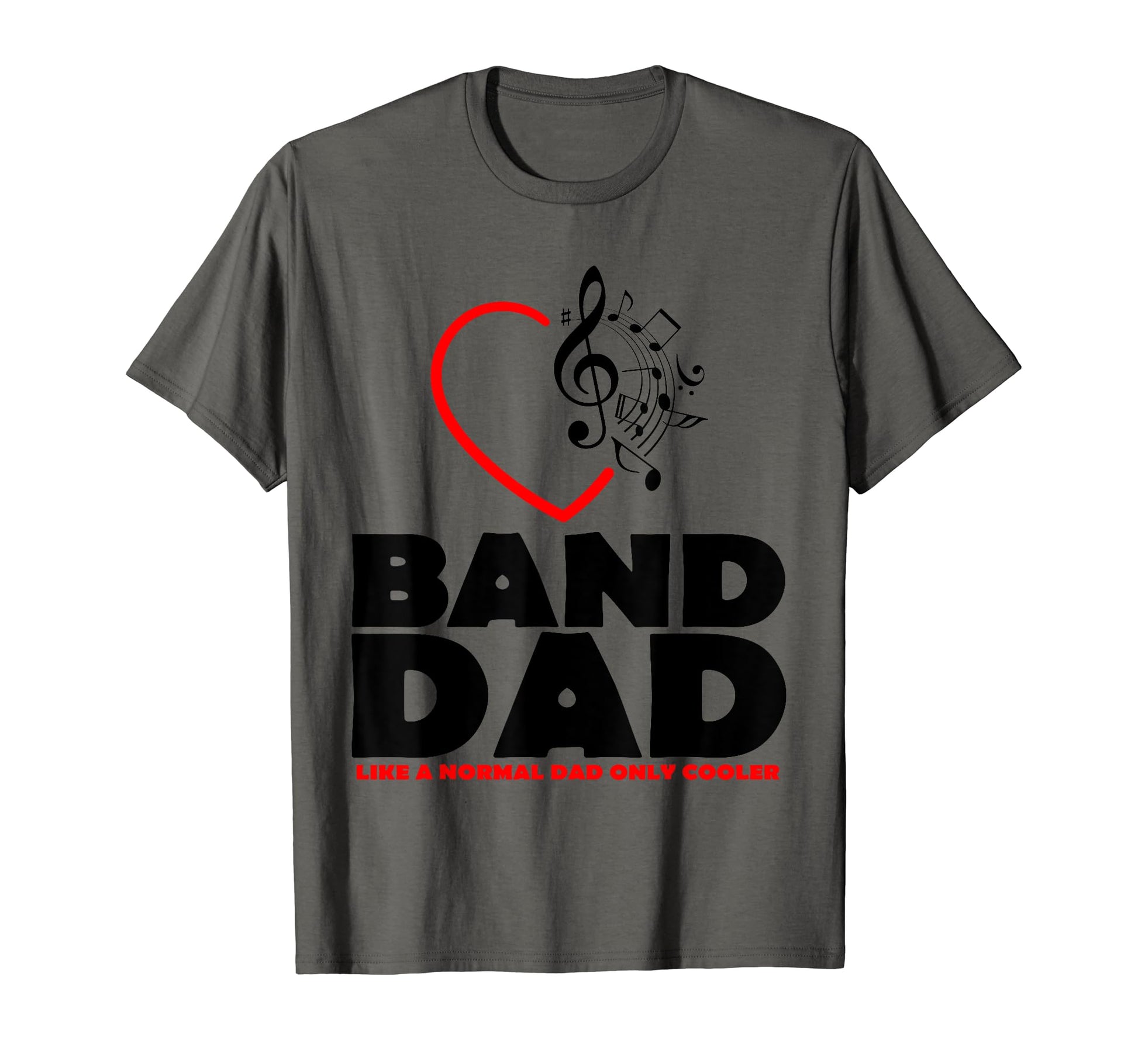 Funny Marching Band Dad Music Lover T-Shirt - Minimalist Print Men Women - T-Shirt, Sweatshirt, Hoodie
