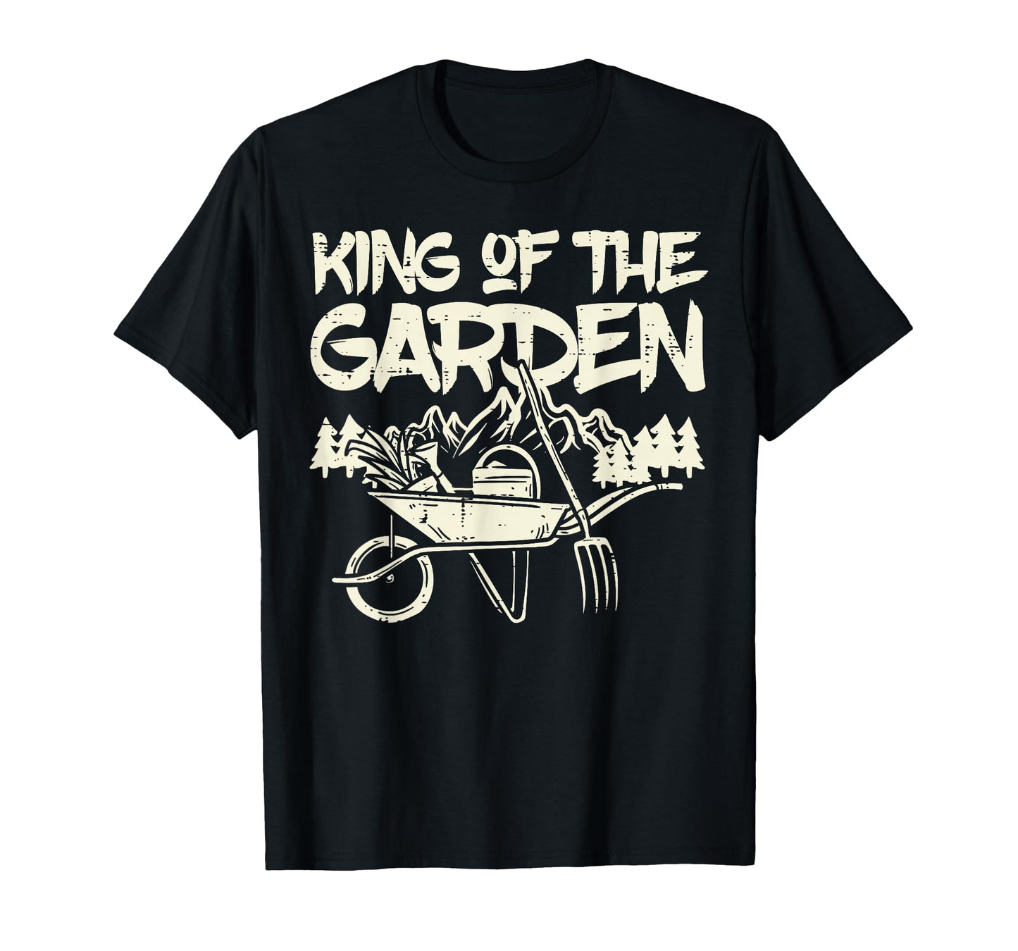 King Garden Gardening Gardener Grandpa T-Shirt - Fun Novelty Design Unisex - T-Shirt, Sweatshirt, Hoodie