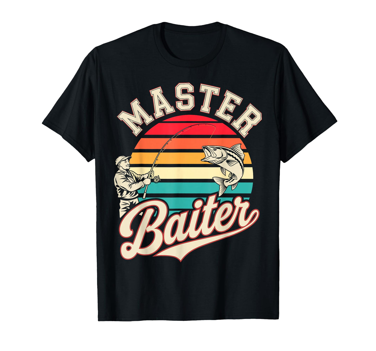 Master Baiter Meme Bass Fishing Fish T-Shirt - Streetwear Style Men Women - T-Shirt, Sweatshirt, Hoodie