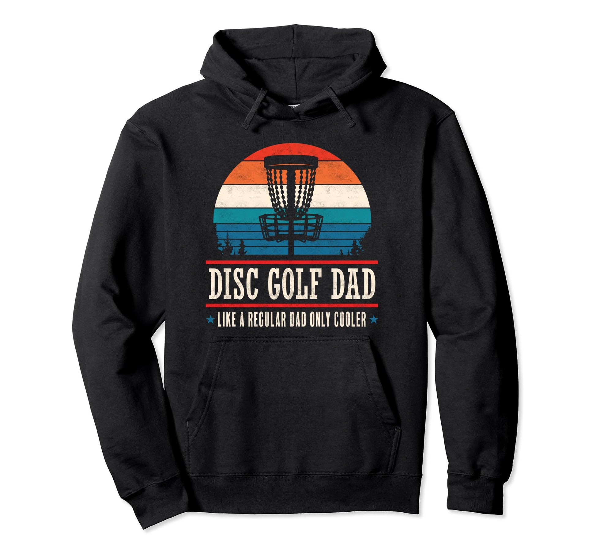 Disc Golf Dad Funny Frisbee Disc Hoodie - Aesthetic Graphic for Adults - T-Shirt, Sweatshirt, Hoodie