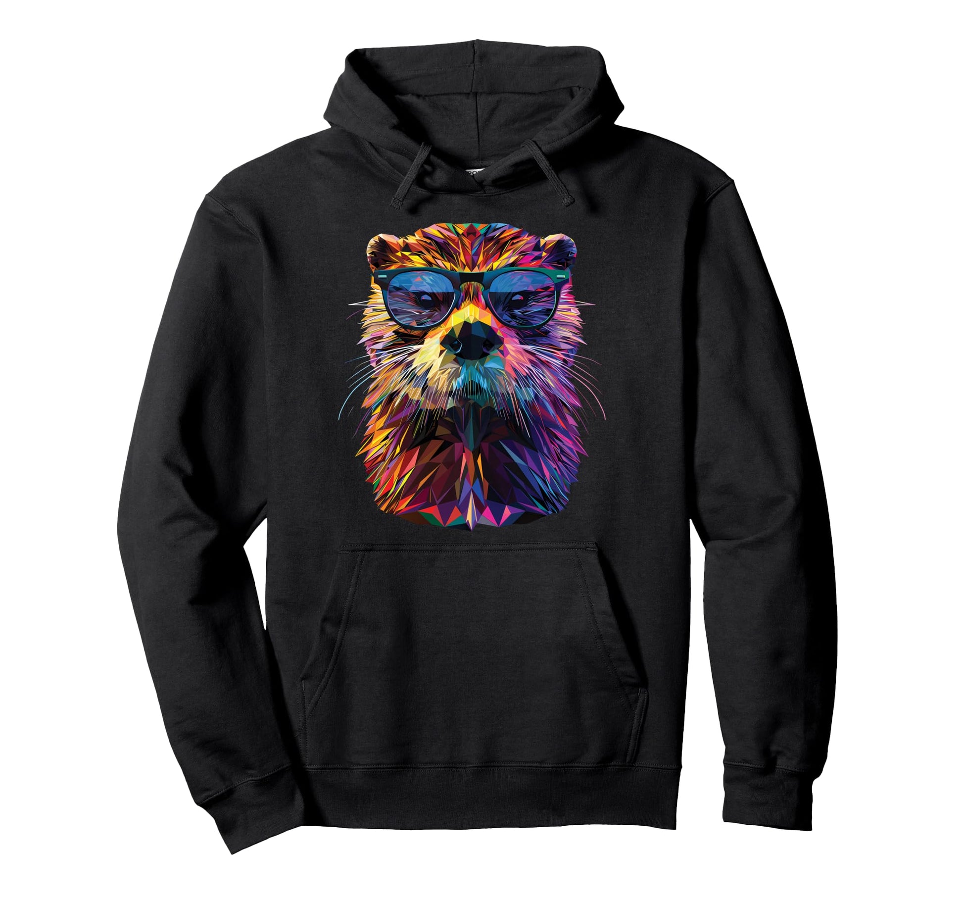 Otter Dad Mom Sunglasses Otter Hoodie - Fun Novelty Design Unisex - T-Shirt, Sweatshirt, Hoodie