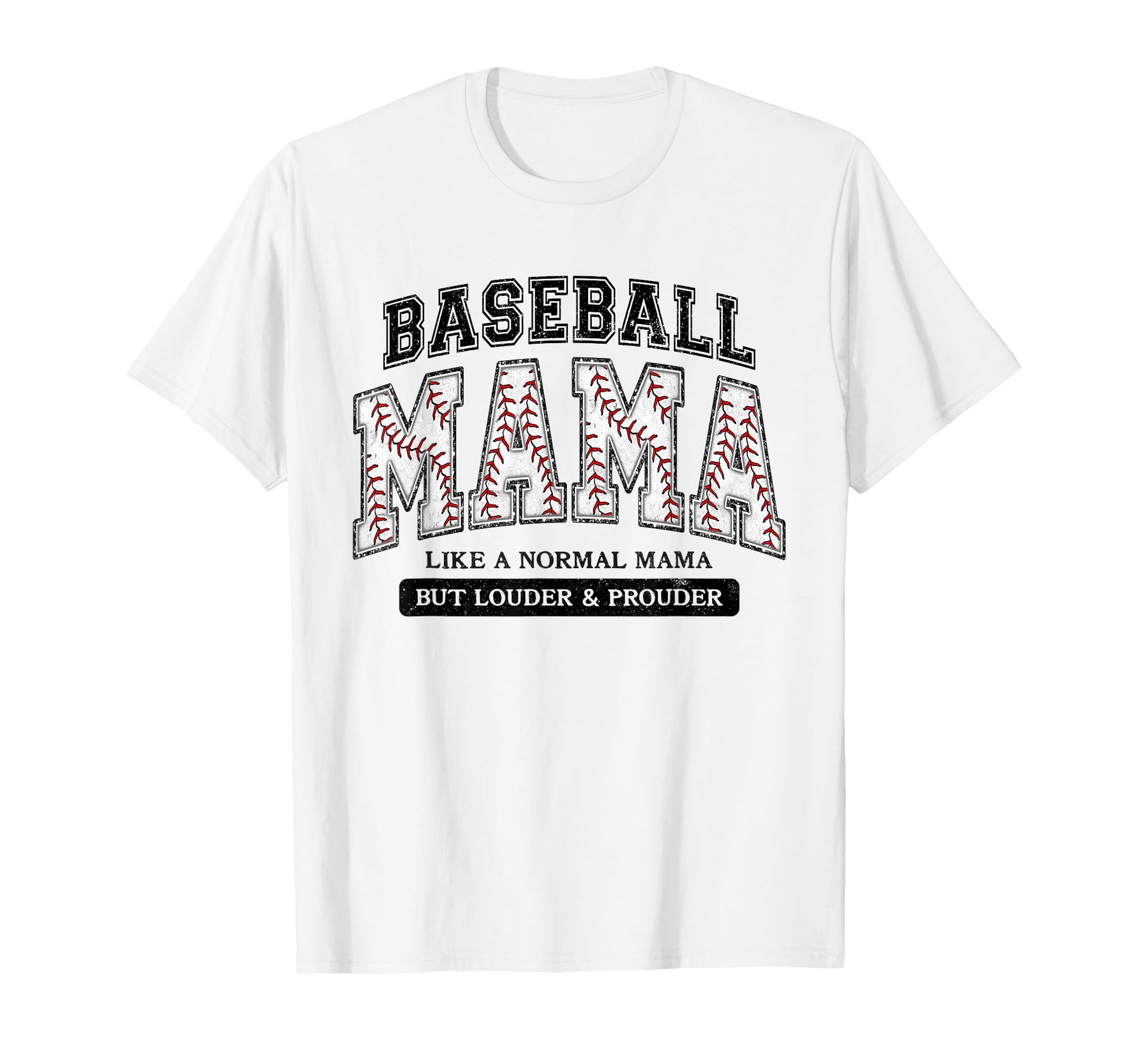 Baseball Mama Like Normal Mama But T-Shirt - Aesthetic Graphic Men Women - T-Shirt, Sweatshirt, Hoodie
