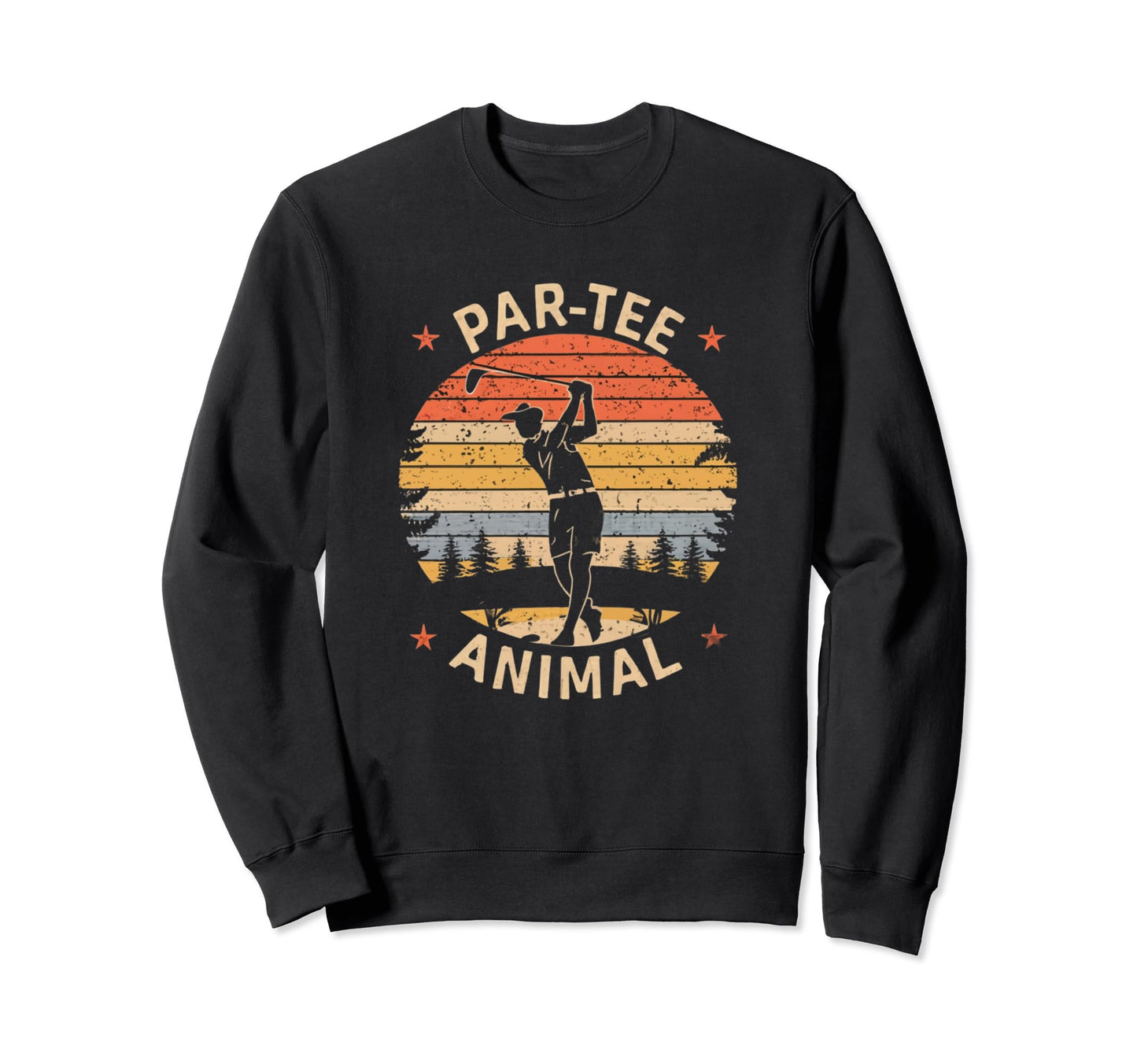 Par Animal Funny Golf Golfer Lets Sweatshirt - Unique Graphic for Adults - T-Shirt, Sweatshirt, Hoodie