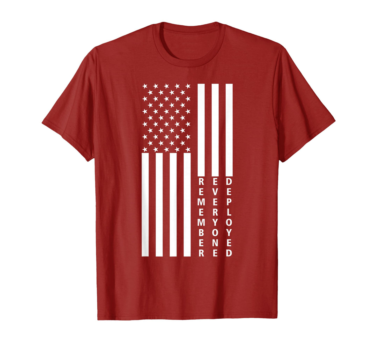 American Flag Red Friday Remember Everyone T-Shirt - Graphic Print Unisex - T-Shirt, Sweatshirt, Hoodie