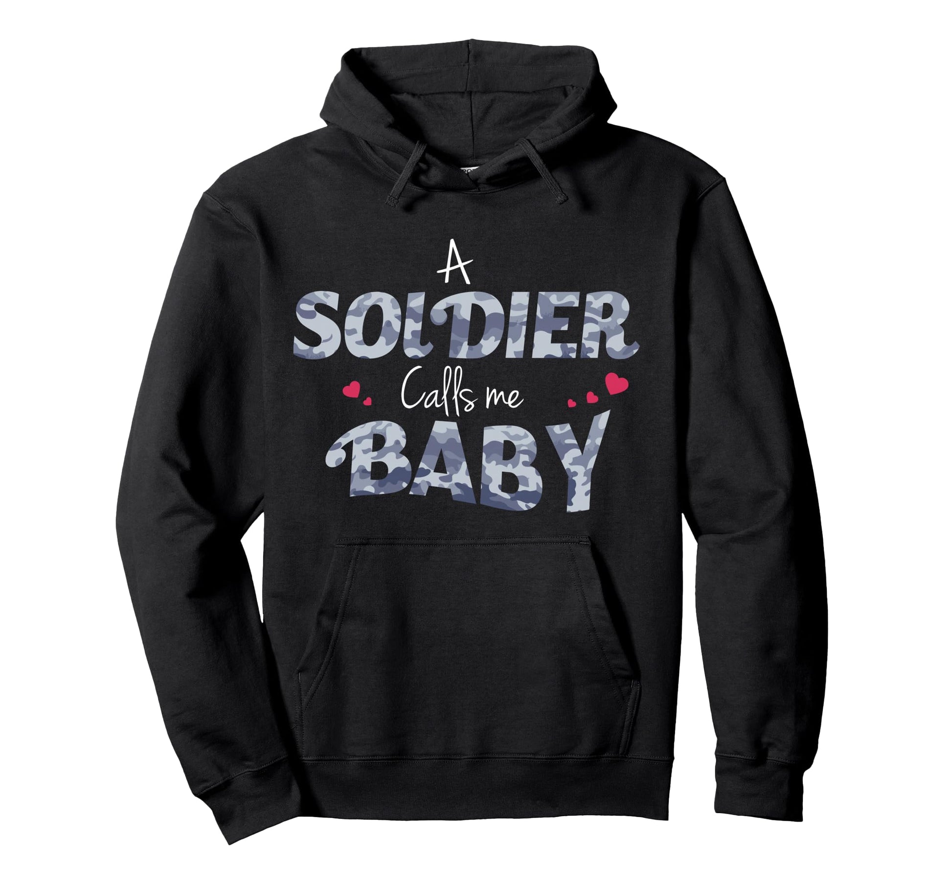 Army Girlfriend Proud Army Wives Hoodie - Casual Everyday Wear for Adults - T-Shirt, Sweatshirt, Hoodie