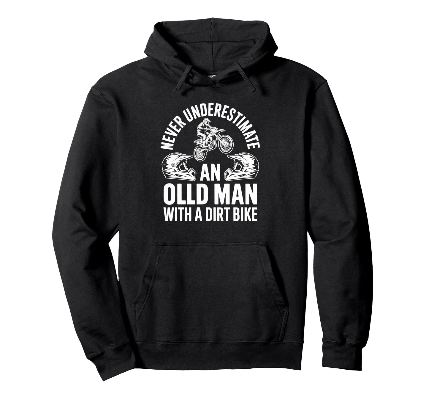 Grandpa Loves Riding His Off Road Hoodie - Graphic Print Men Women - T-Shirt, Sweatshirt, Hoodie