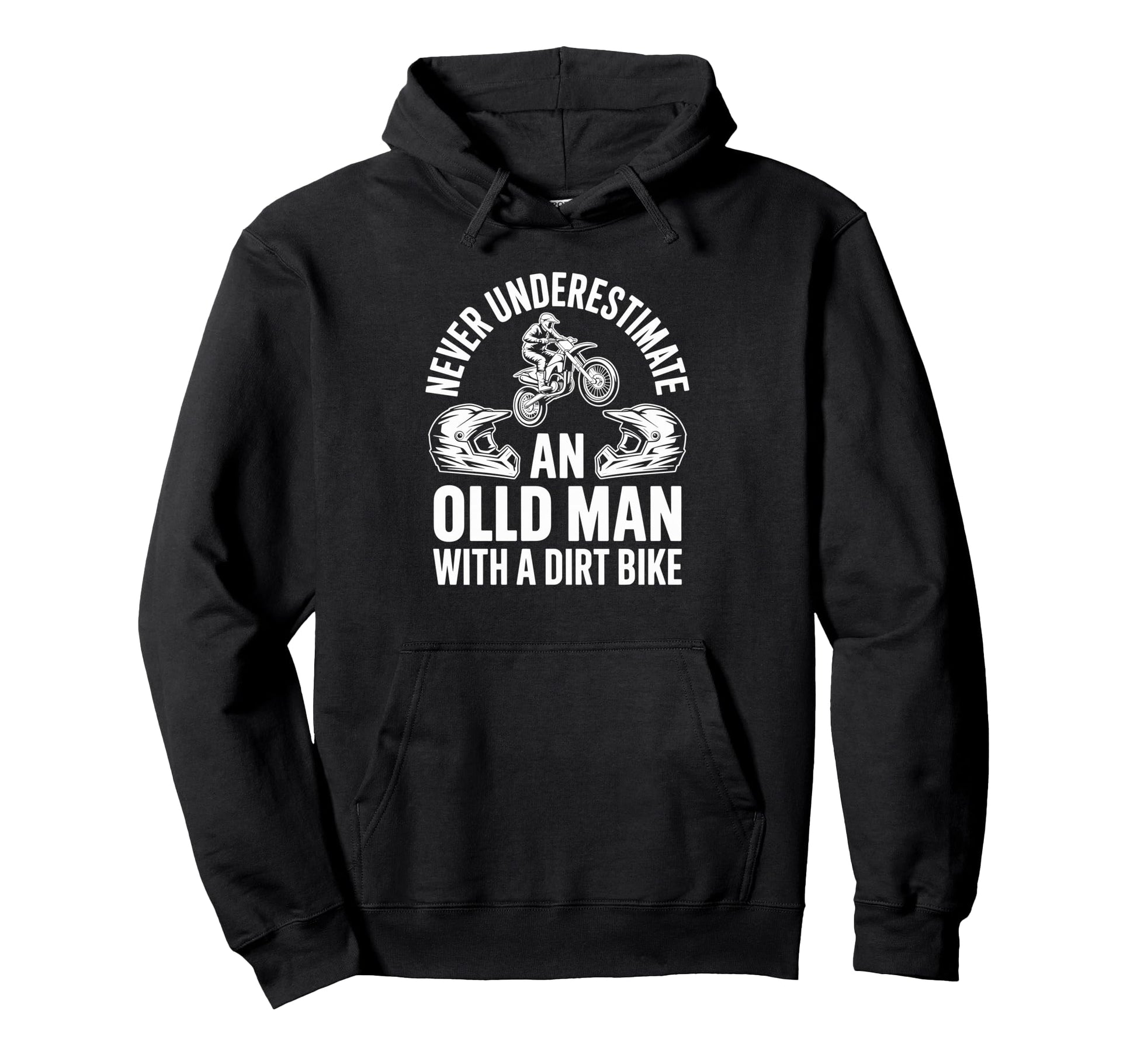 Grandpa Loves Riding His Off Road Hoodie - Graphic Print Men Women - T-Shirt, Sweatshirt, Hoodie