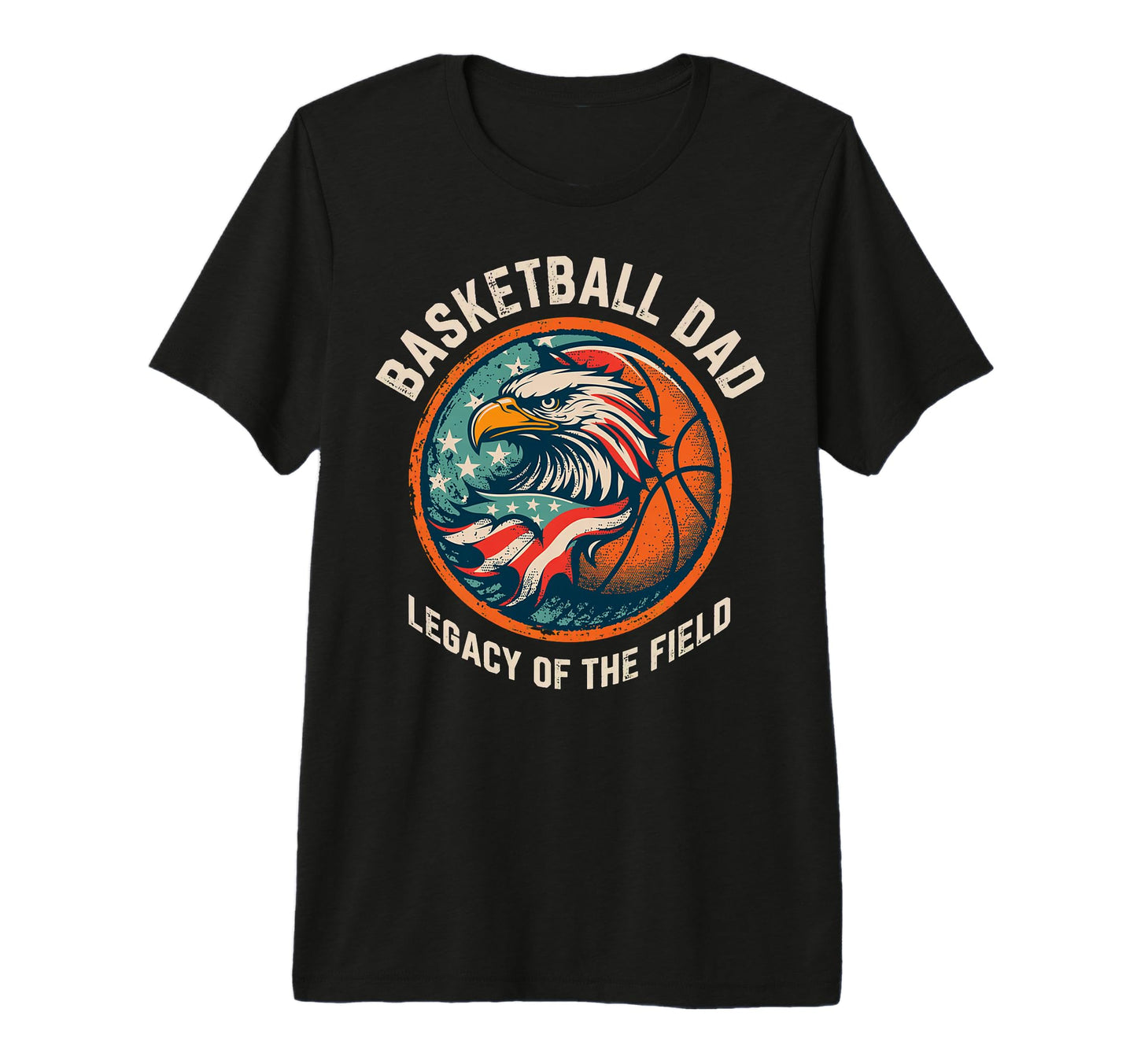 Fathers Day Legacy Field Basketball T-Shirt - Minimalist Print for Adults - T-Shirt, Sweatshirt, Hoodie