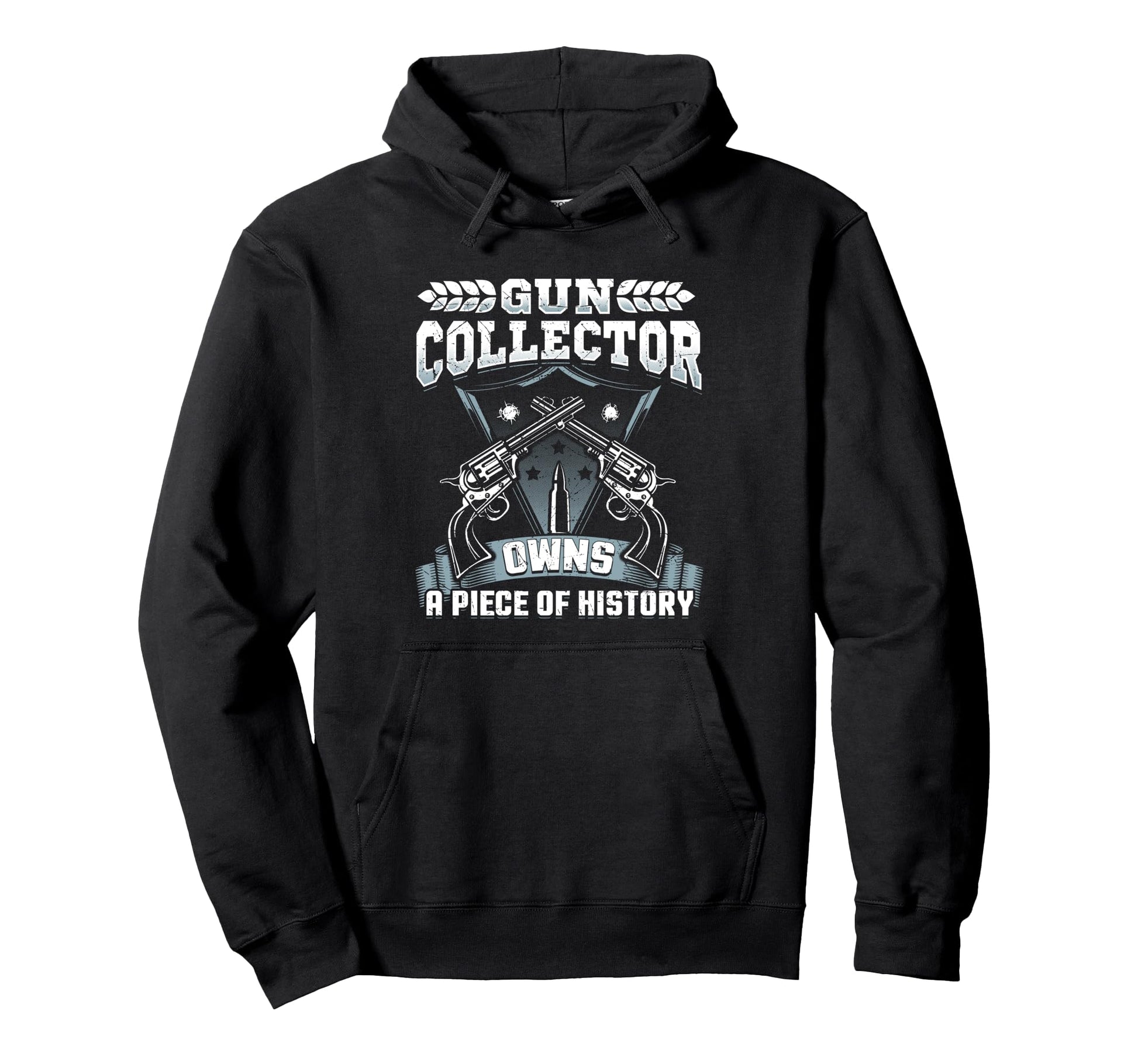 Gun Collector Gift Piece History Dad Hoodie - Minimalist Print Unisex - T-Shirt, Sweatshirt, Hoodie