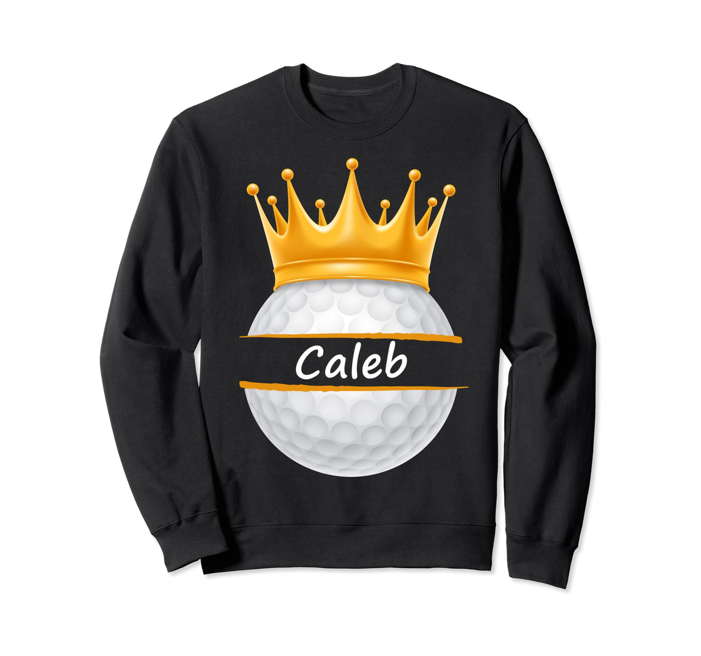 Novelty Golf Personalized Name Caleb Sweatshirt - Novelty Apparel Unisex - T-Shirt, Sweatshirt, Hoodie