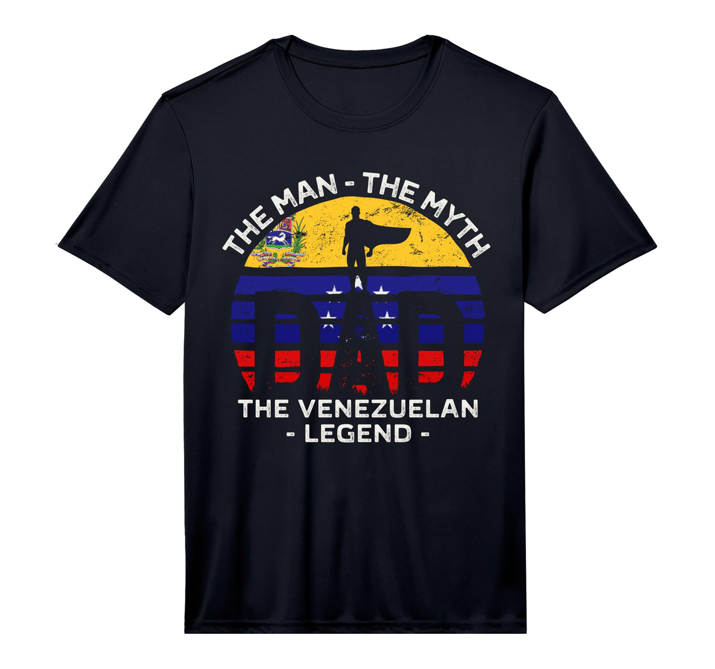 Mens Dad Myth Venezuelan Legend T-Shirt - Unique Graphic Men Women - T-Shirt, Sweatshirt, Hoodie