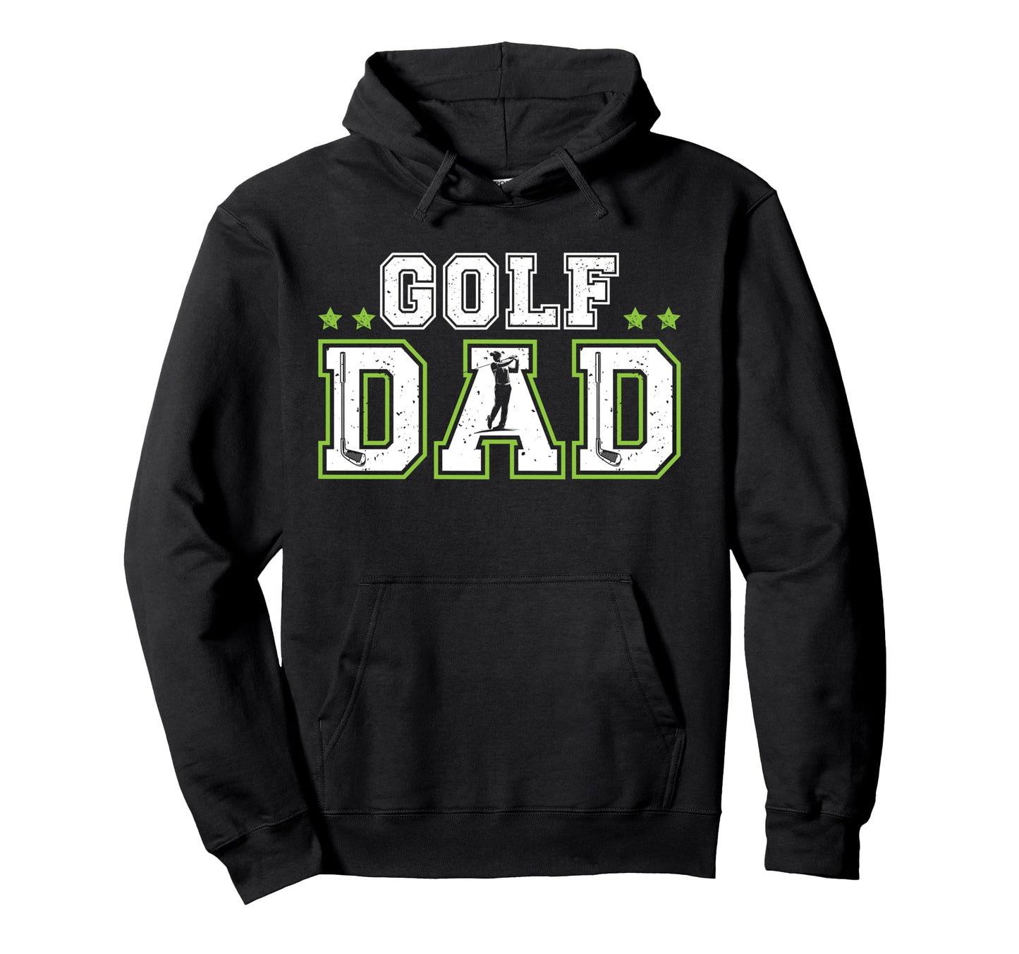 Golf Dad Golf Player Dad Golf Father Hoodie - Trendy Graphic Men Women - T-Shirt, Sweatshirt, Hoodie
