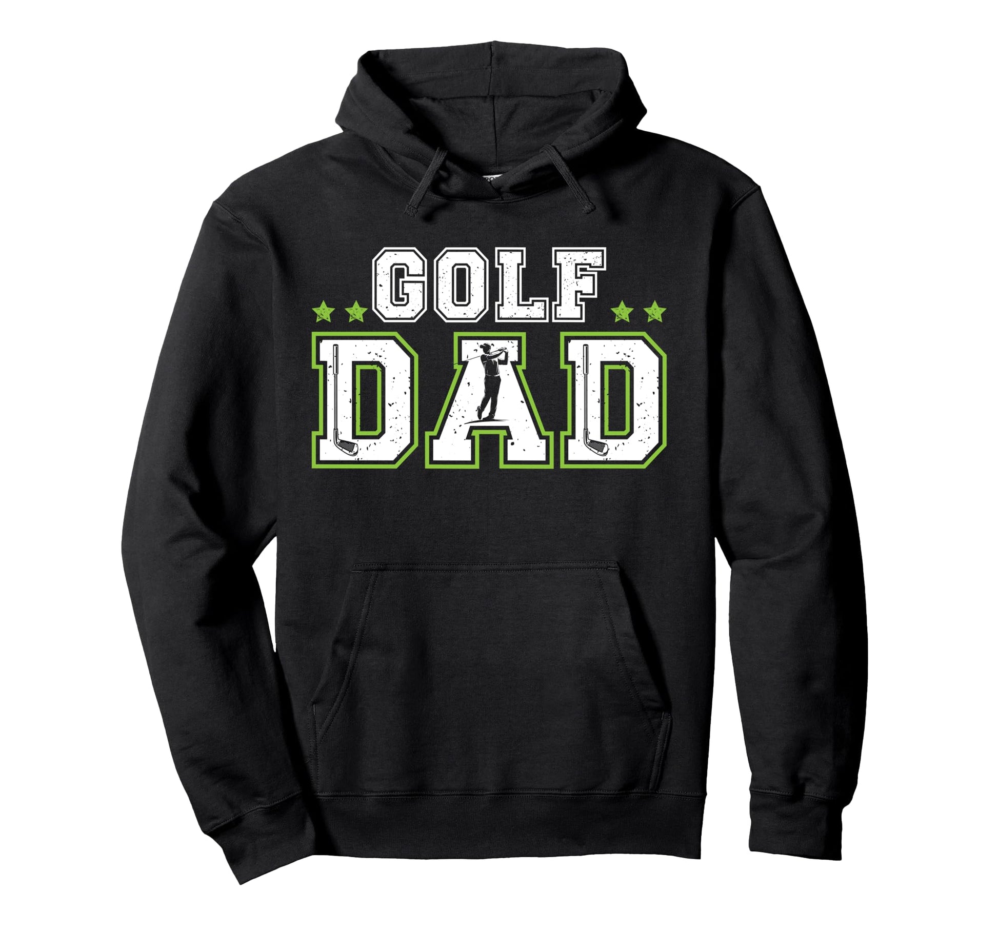 Golf Dad Golf Player Dad Golf Father Hoodie - Trendy Graphic Men Women - T-Shirt, Sweatshirt, Hoodie