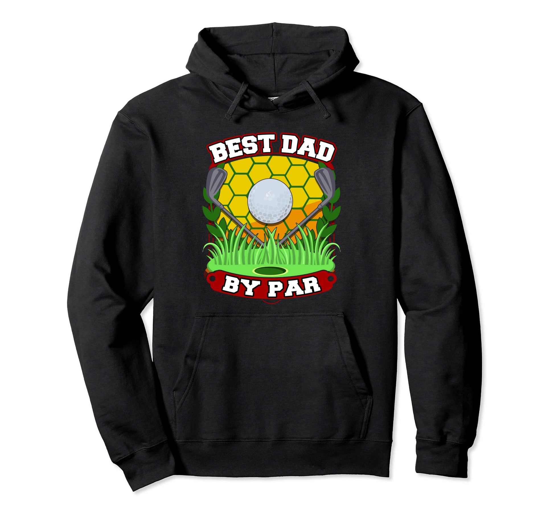 Best Dad Par Fathers Day Golf Hoodie - Unique Graphic Men Women - T-Shirt, Sweatshirt, Hoodie