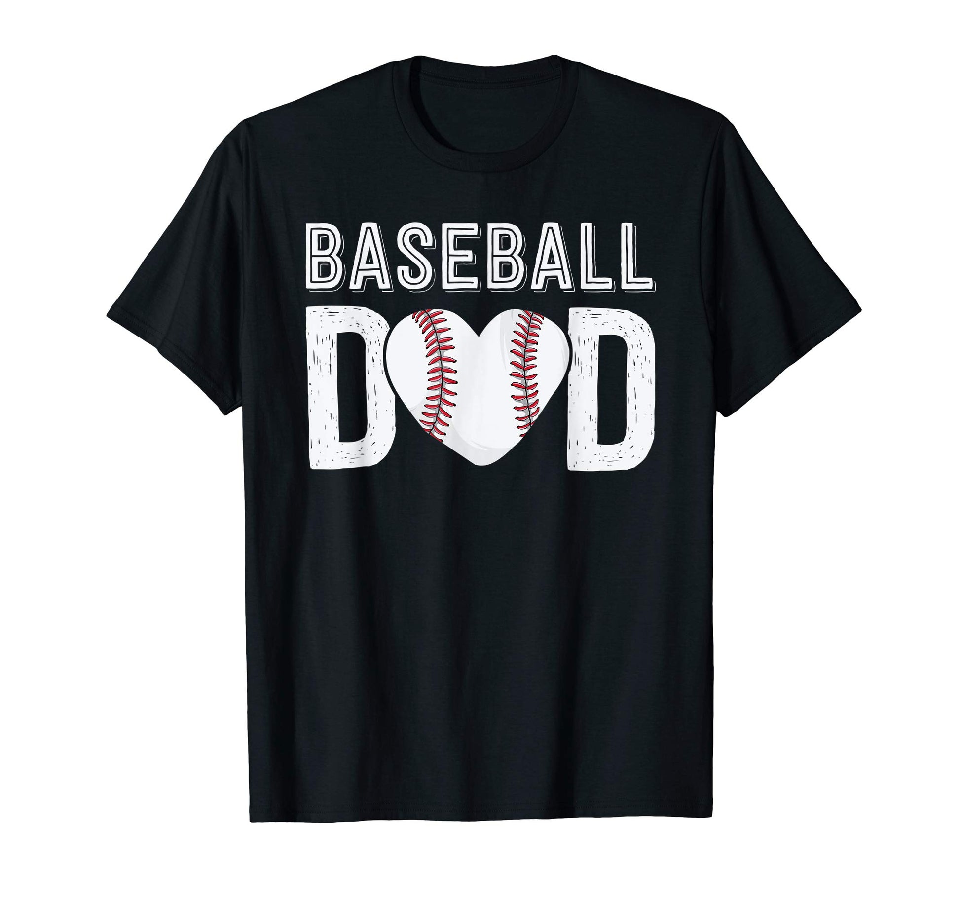 Baseball Dad Papa Fathers Day Gift Him T-Shirt - Aesthetic Graphic Unisex - T-Shirt, Sweatshirt, Hoodie