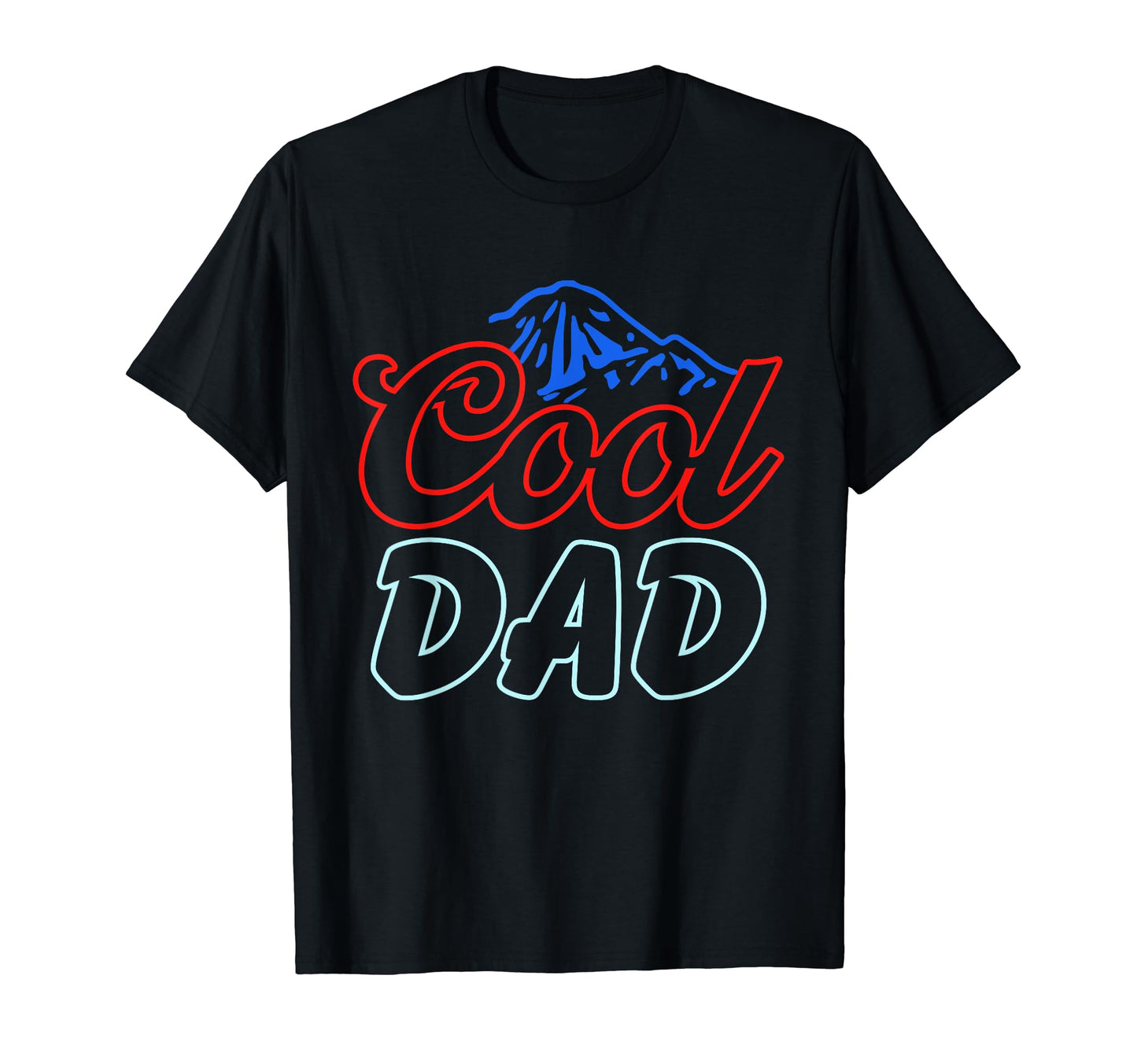 Dad 70S 80S Mountain Hiking Lover T-Shirt - Minimalist Print Men Women - T-Shirt, Sweatshirt, Hoodie