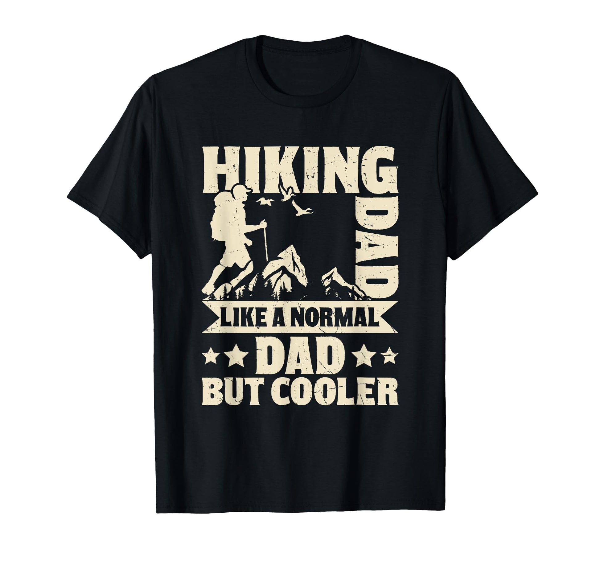 Sunset Outdoor Funny Hiking Dad T-Shirt - Minimalist Print for Adults - T-Shirt, Sweatshirt, Hoodie