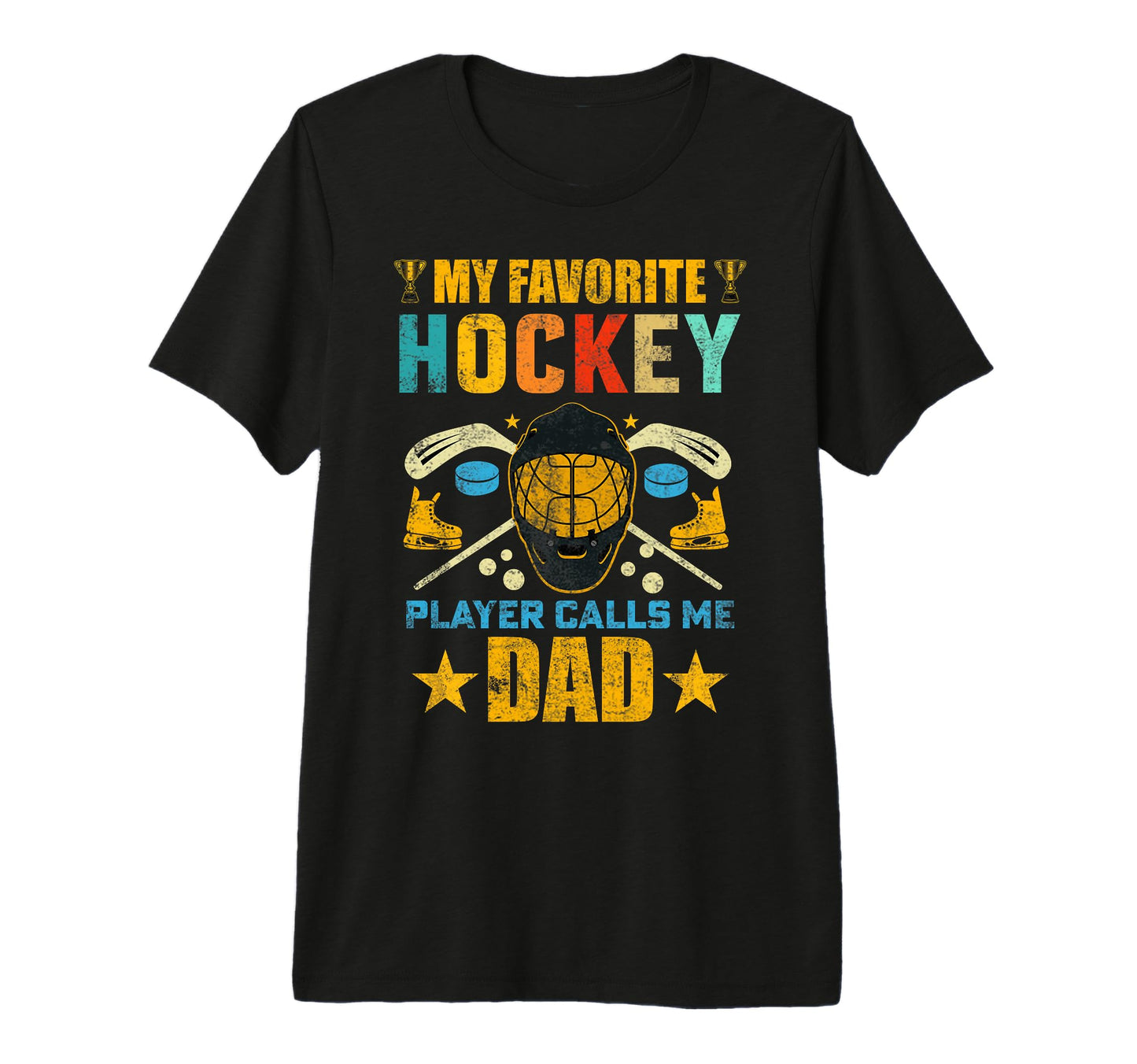 My Favorite Hockey Player Calls T-Shirt - Casual Everyday Wear for Adults - T-Shirt, Sweatshirt, Hoodie