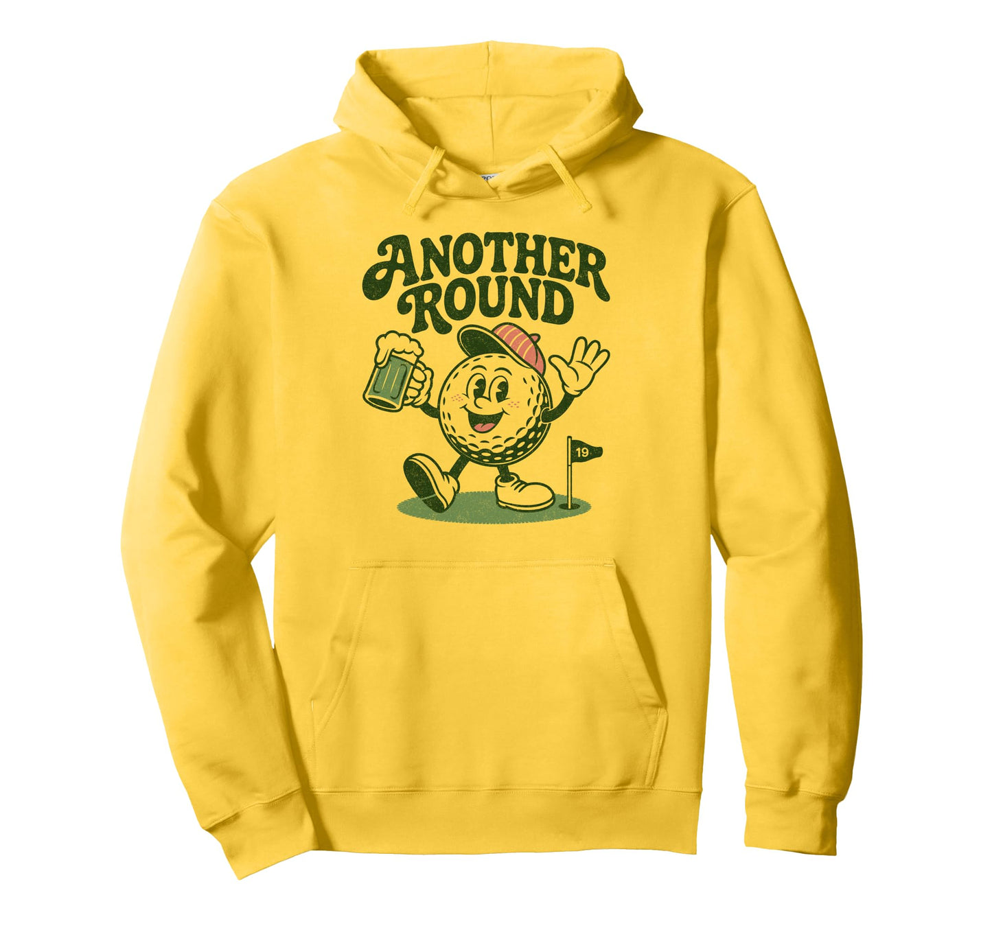 Another Round Funny Golf Drinking Hoodie - Streetwear Style Men Women - T-Shirt, Sweatshirt, Hoodie