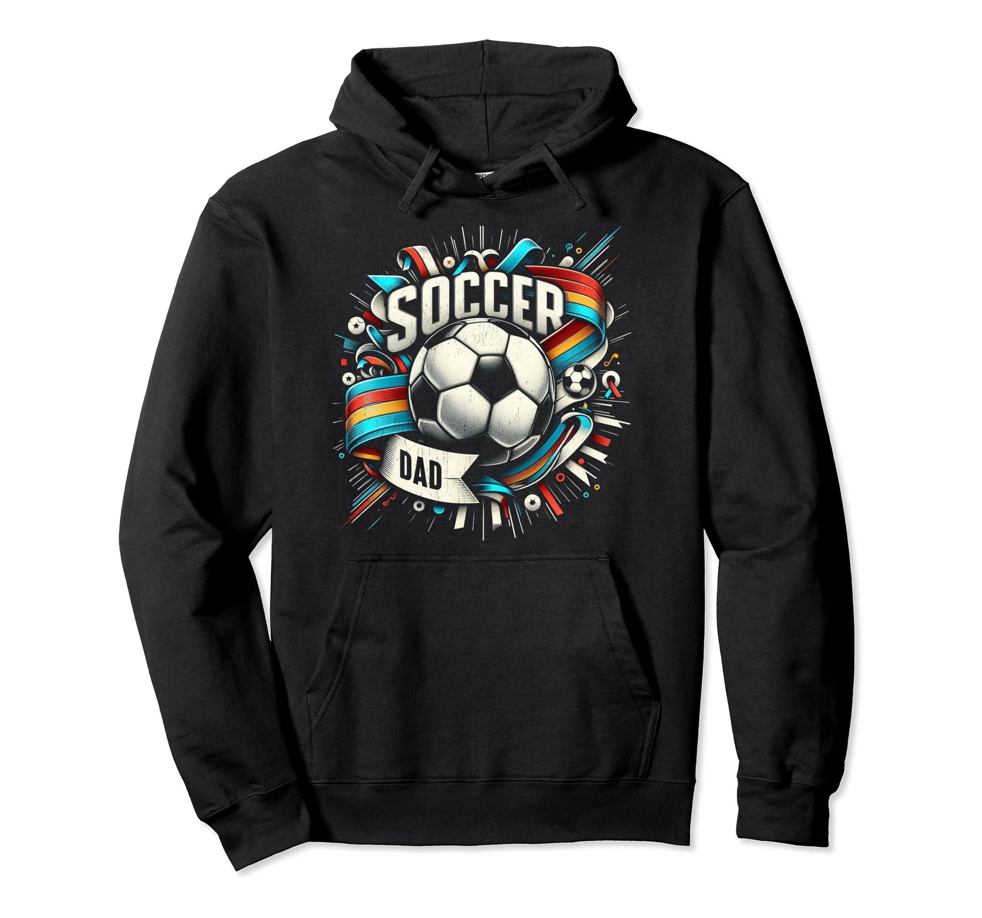 Soccer Dad Family Matching Dad Fathers Day Hoodie - Streetwear Style Unisex - T-Shirt, Sweatshirt, Hoodie
