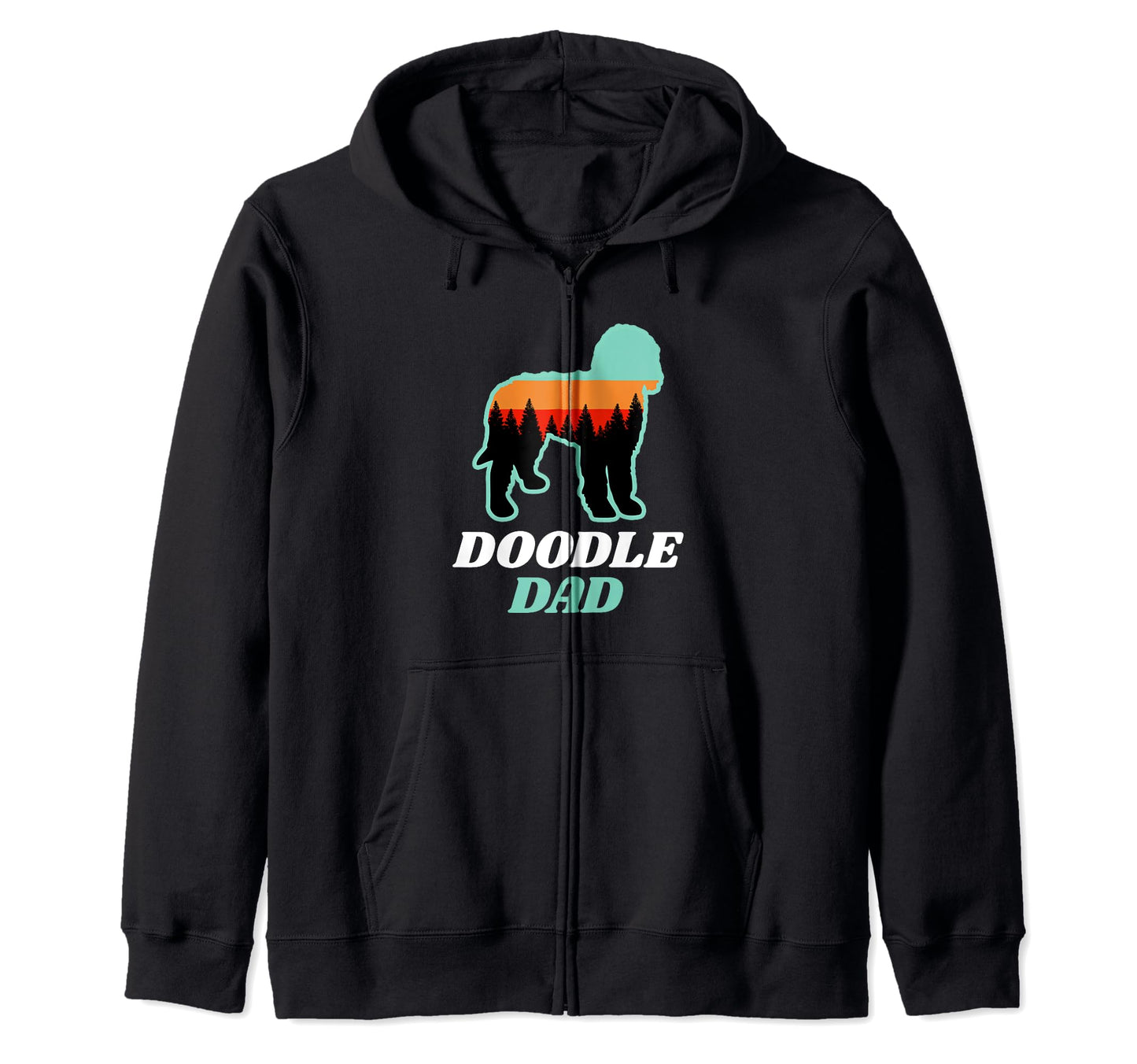 Puppy Doodle Hiking Camping Gifts Hoodie - Custom Art Print Unisex - T-Shirt, Sweatshirt, Hoodie