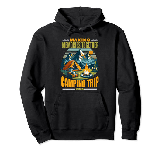 Camping Matching Family Camper Group Hoodie - Streetwear Style for Adults - T-Shirt, Sweatshirt, Hoodie
