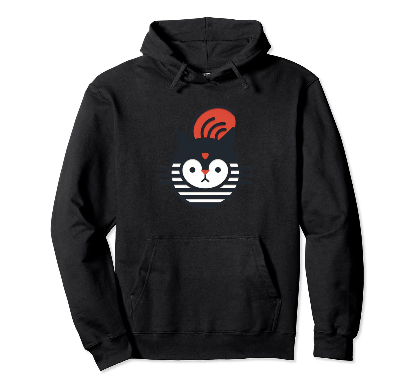 Modern Cat Pop Art Cat Tees Hoodie - Graphic Print Unisex - T-Shirt, Sweatshirt, Hoodie