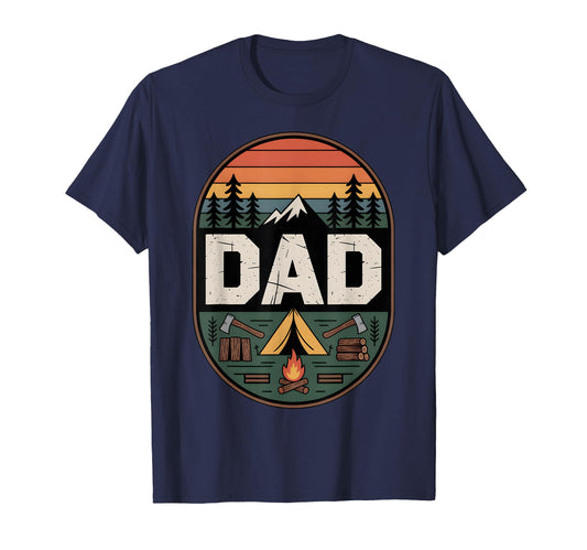 Bushcraft Dad Camping Outdoor Survival T-Shirt - Trendy Graphic Men Women - T-Shirt, Sweatshirt, Hoodie