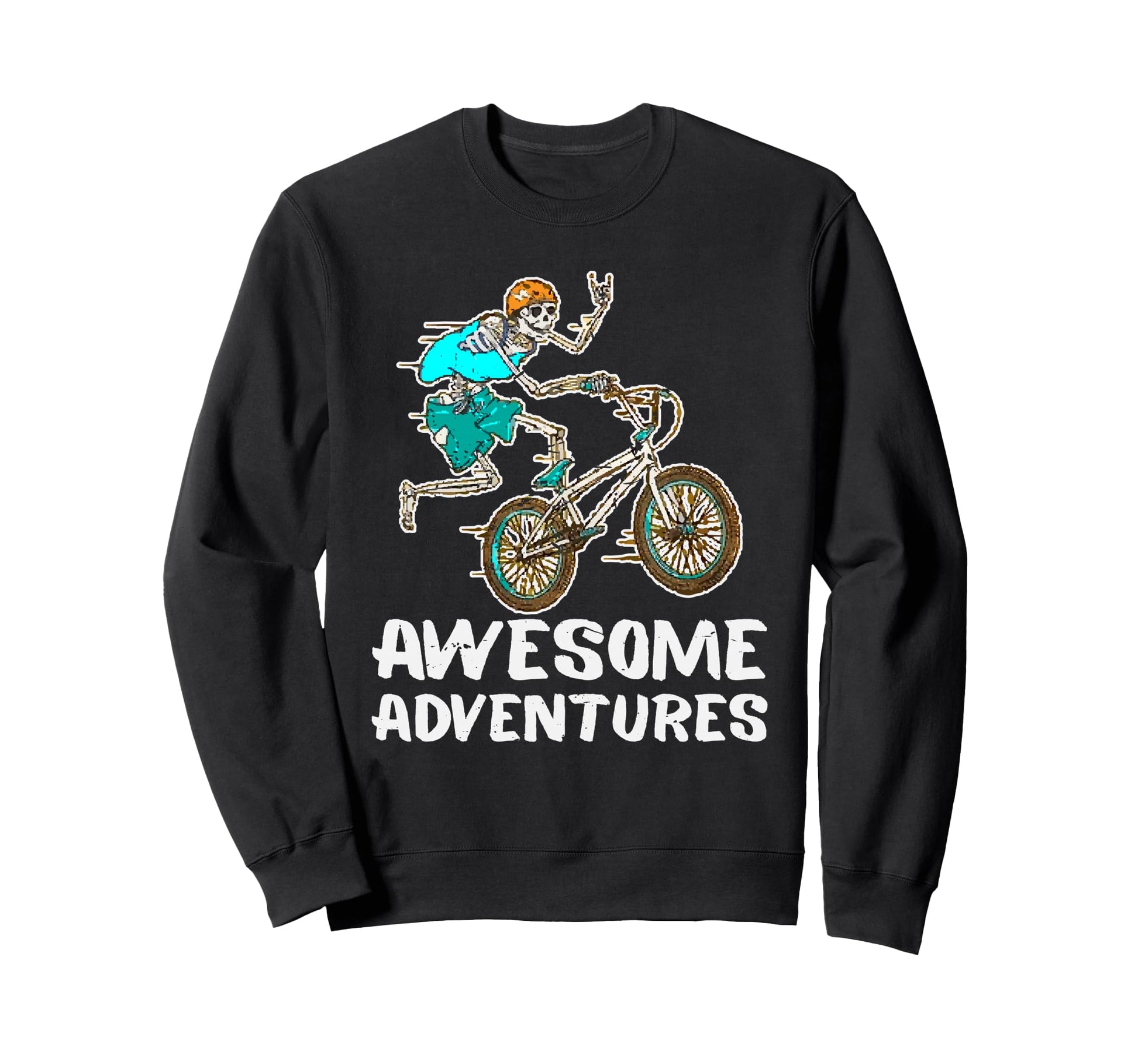 Epic Awesome Adventures Bmx Sweatshirt - Aesthetic Graphic for Adults - T-Shirt, Sweatshirt, Hoodie