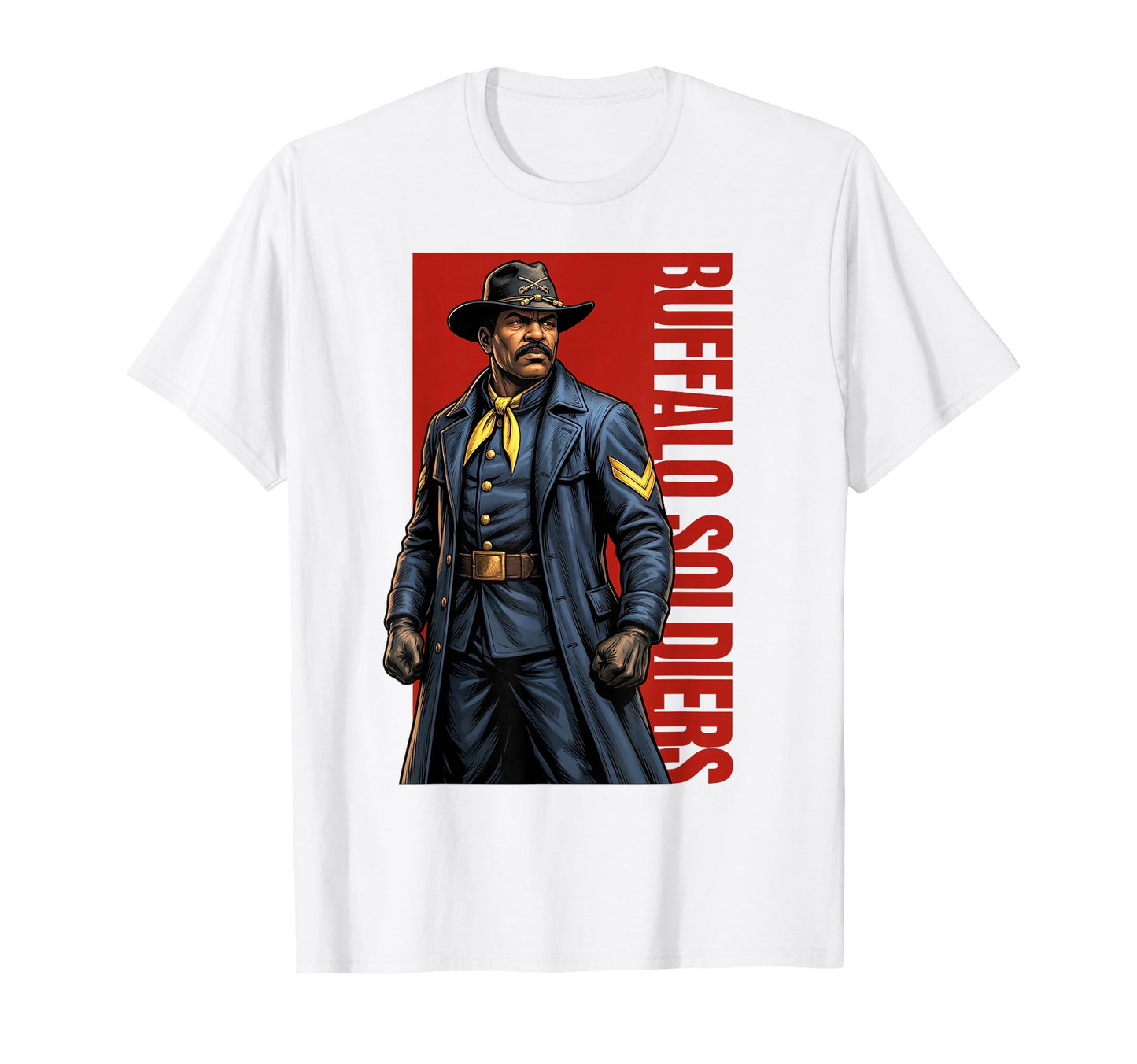 Buffalo Soldiers Day Black Cavalry T-Shirt - Minimalist Print for Adults - T-Shirt, Sweatshirt, Hoodie