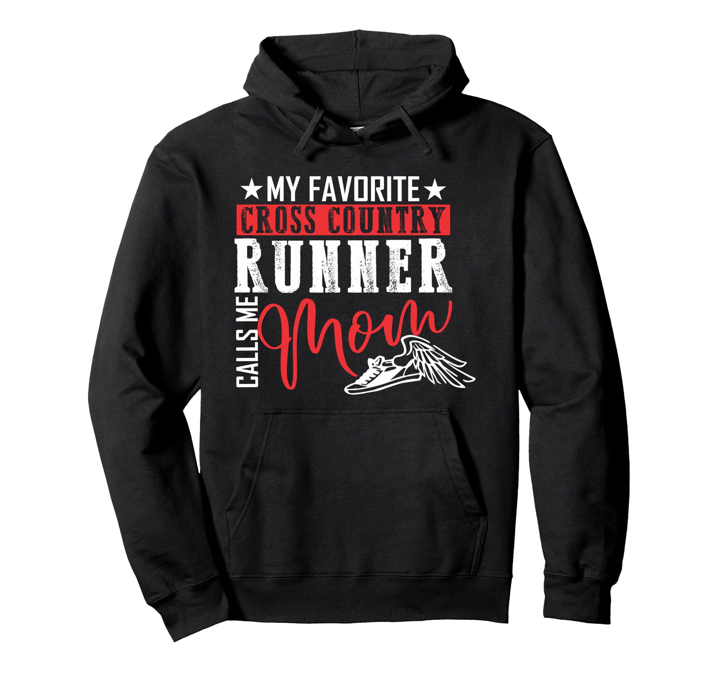 My Favorite Cross Country Runner Calls Hoodie - Graphic Print for Adults - T-Shirt, Sweatshirt, Hoodie