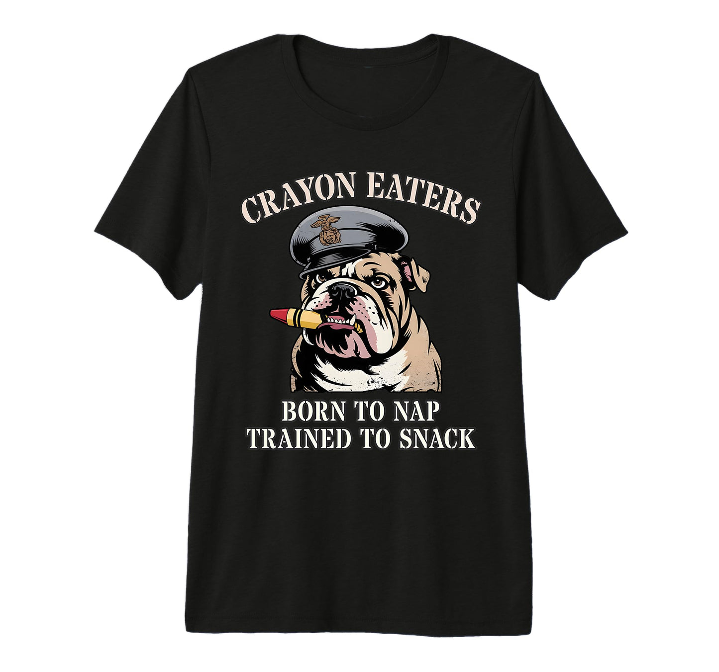 Funny Crayon Eaters Born To Nap Snack T-Shirt - Graphic Print Men Women - T-Shirt, Sweatshirt, Hoodie