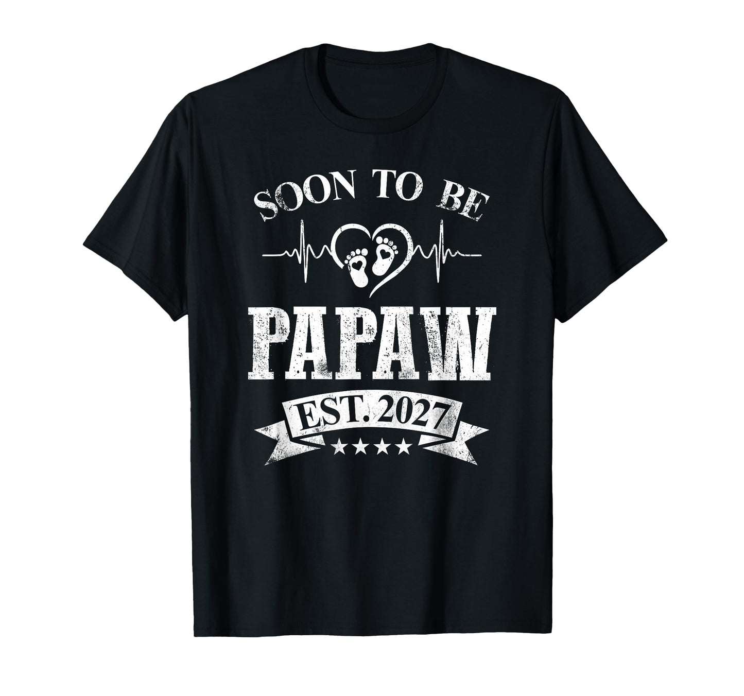 Mens Promoted To New Papaw 2027 T-Shirt - Casual Everyday Wear Men Women - T-Shirt, Sweatshirt, Hoodie