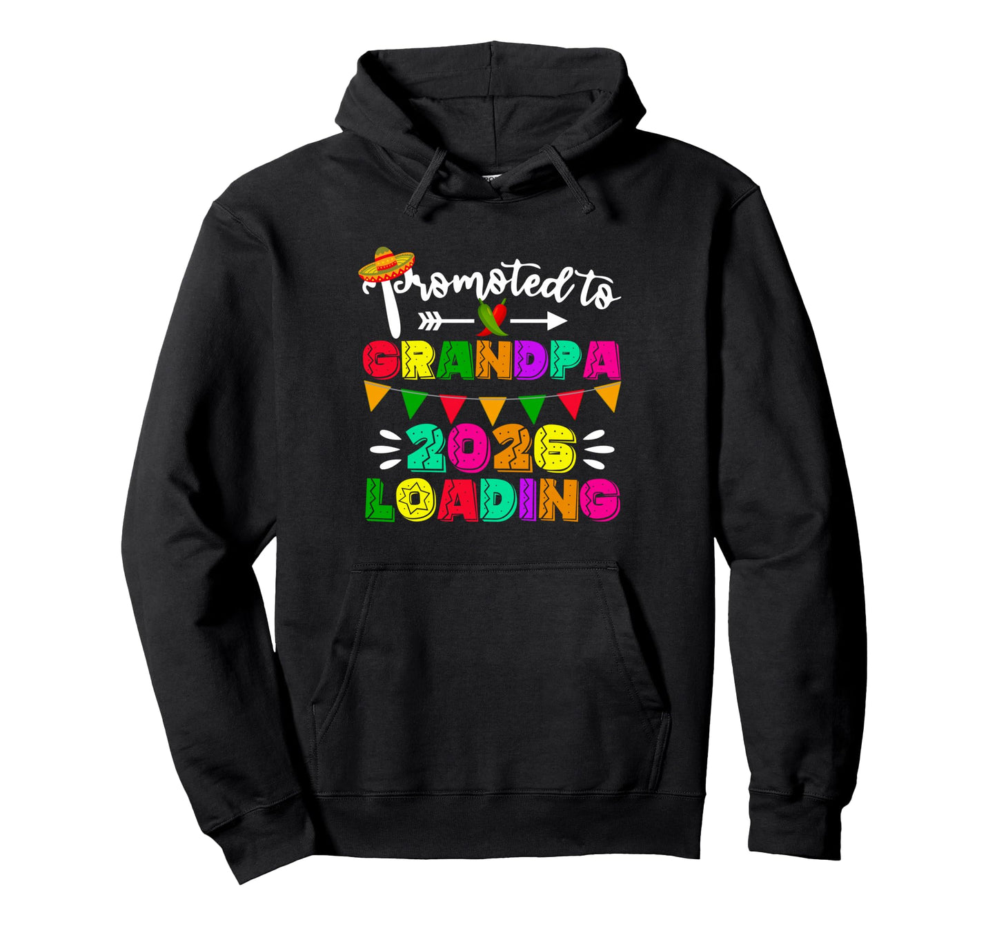 Promoted To Grandpa Loading 2026 Hoodie - Aesthetic Graphic for Adults - T-Shirt, Sweatshirt, Hoodie