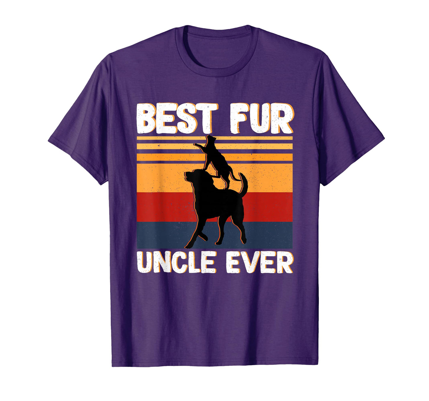 Best Fur Uncle Ever Funny Dog And Cat T-Shirt - Graphic Print for Adults - T-Shirt, Sweatshirt, Hoodie